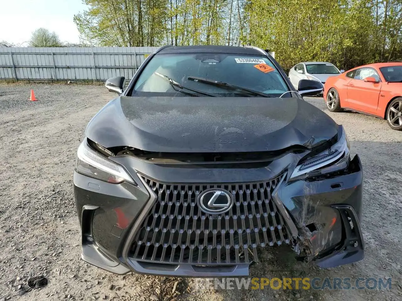 5 Photograph of a damaged car JTJHKCFZ7N2004995 LEXUS NX 450H 2022