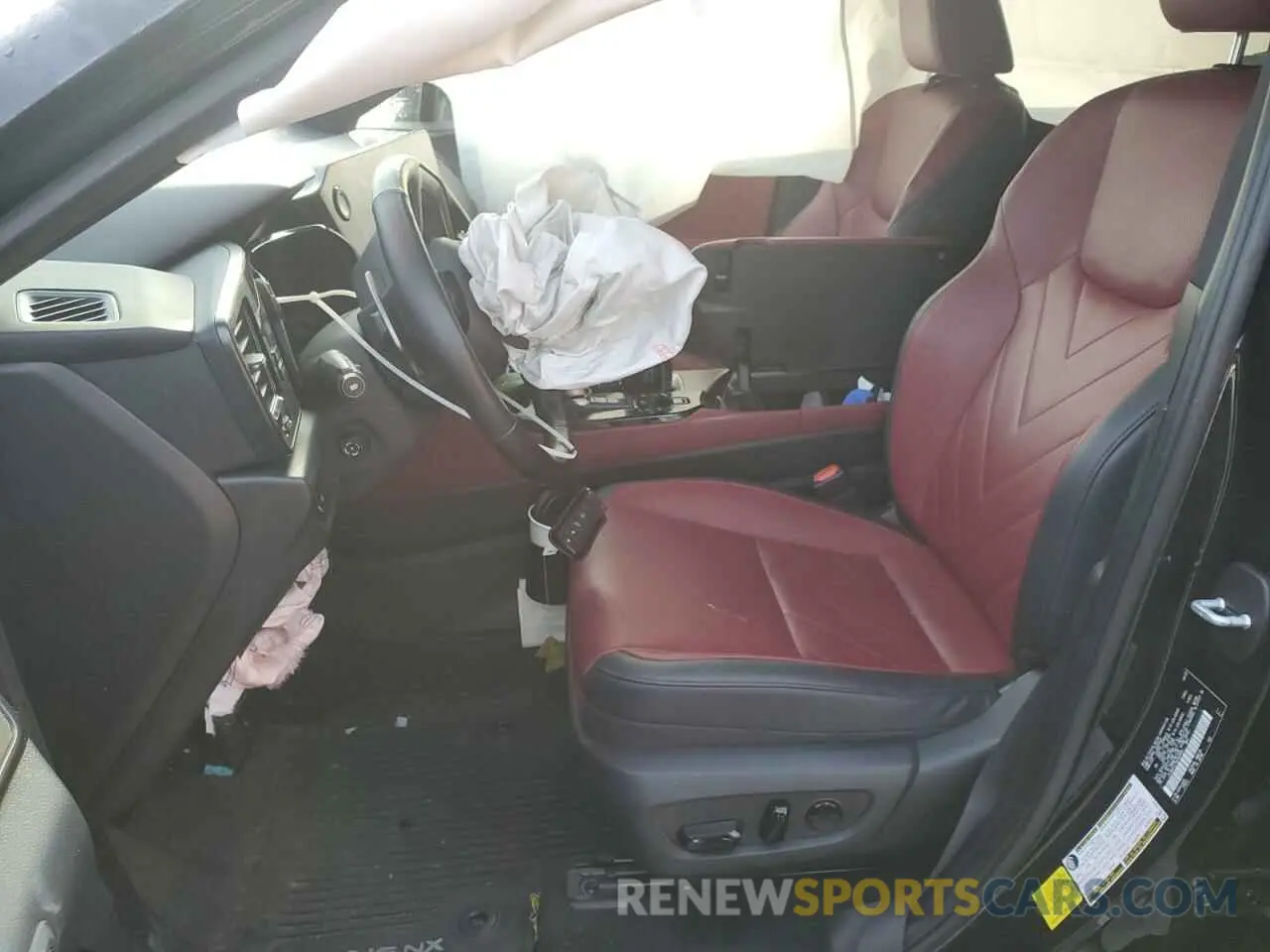 7 Photograph of a damaged car JTJHKCFZ7N2004995 LEXUS NX 450H 2022