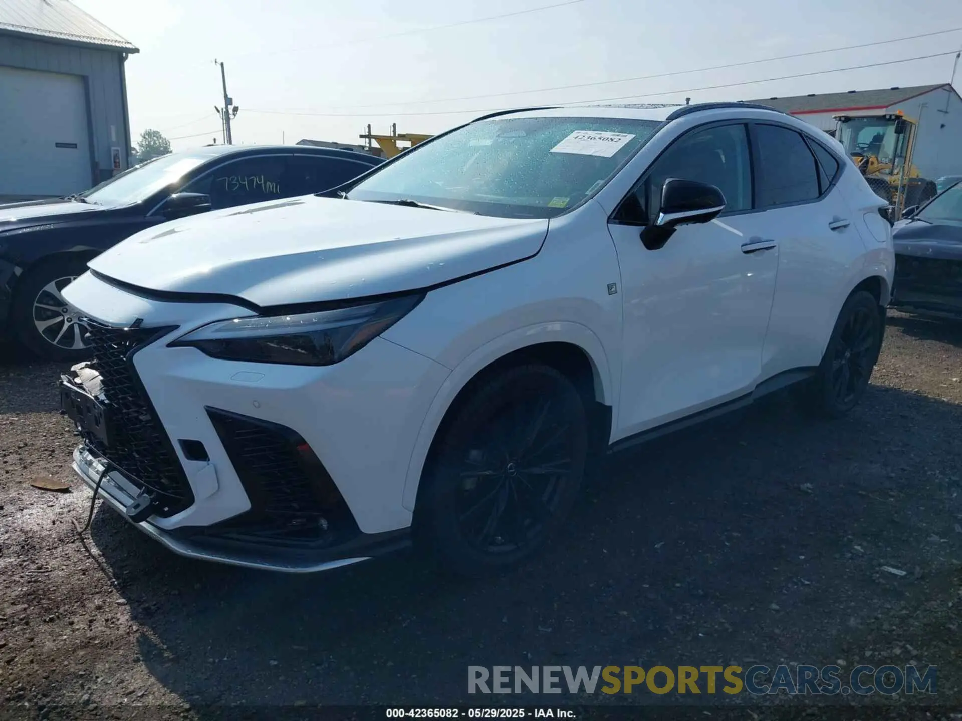 2 Photograph of a damaged car JTJKKCFZ1N2005405 LEXUS NX 450H+ 2022