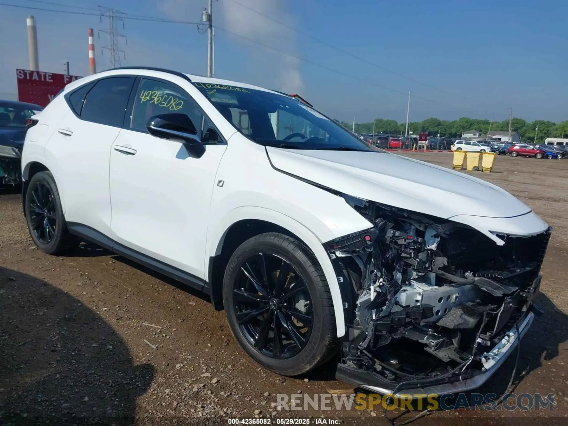 6 Photograph of a damaged car JTJKKCFZ1N2005405 LEXUS NX 450H+ 2022
