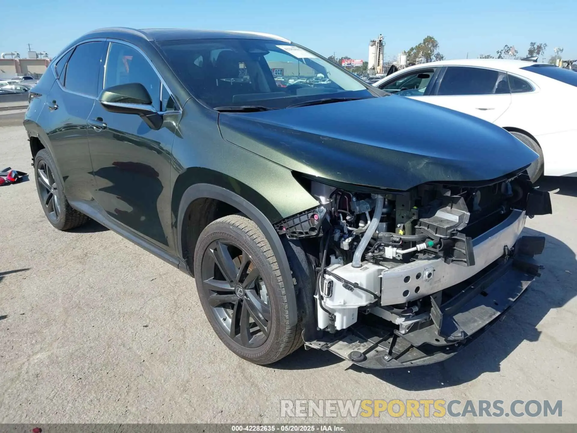 1 Photograph of a damaged car JTJHKCFZ0P2017929 LEXUS NX 450H+ 2023