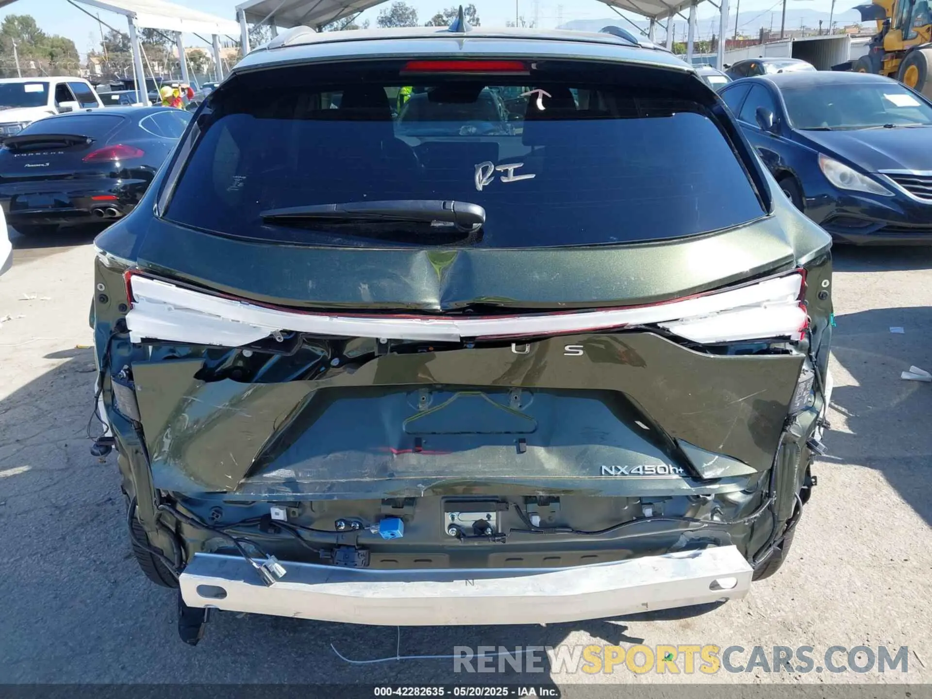 17 Photograph of a damaged car JTJHKCFZ0P2017929 LEXUS NX 450H+ 2023
