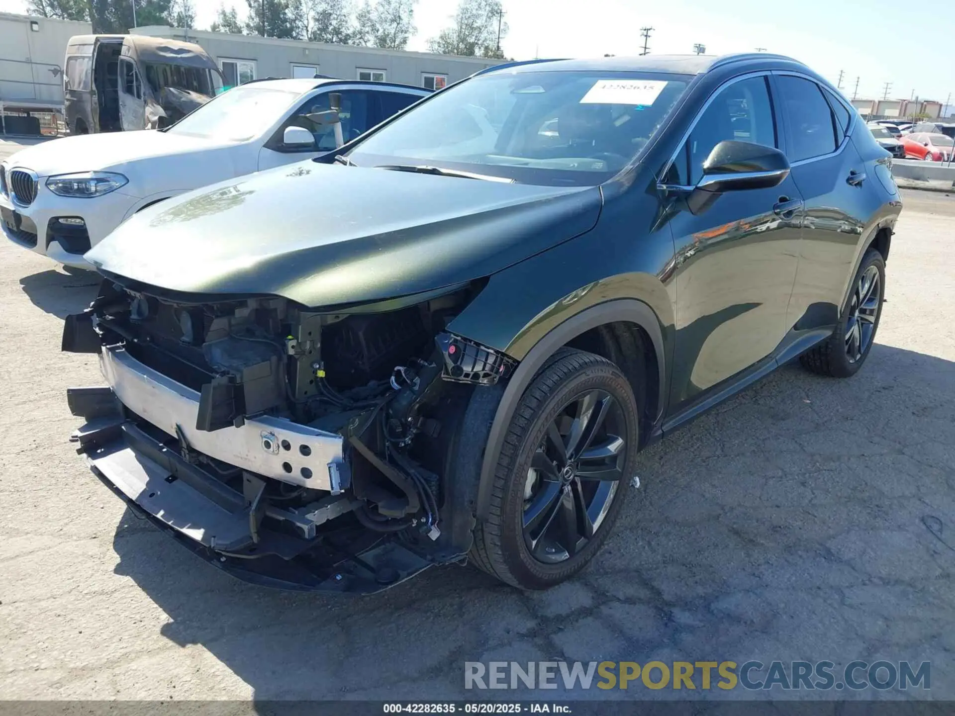 2 Photograph of a damaged car JTJHKCFZ0P2017929 LEXUS NX 450H+ 2023