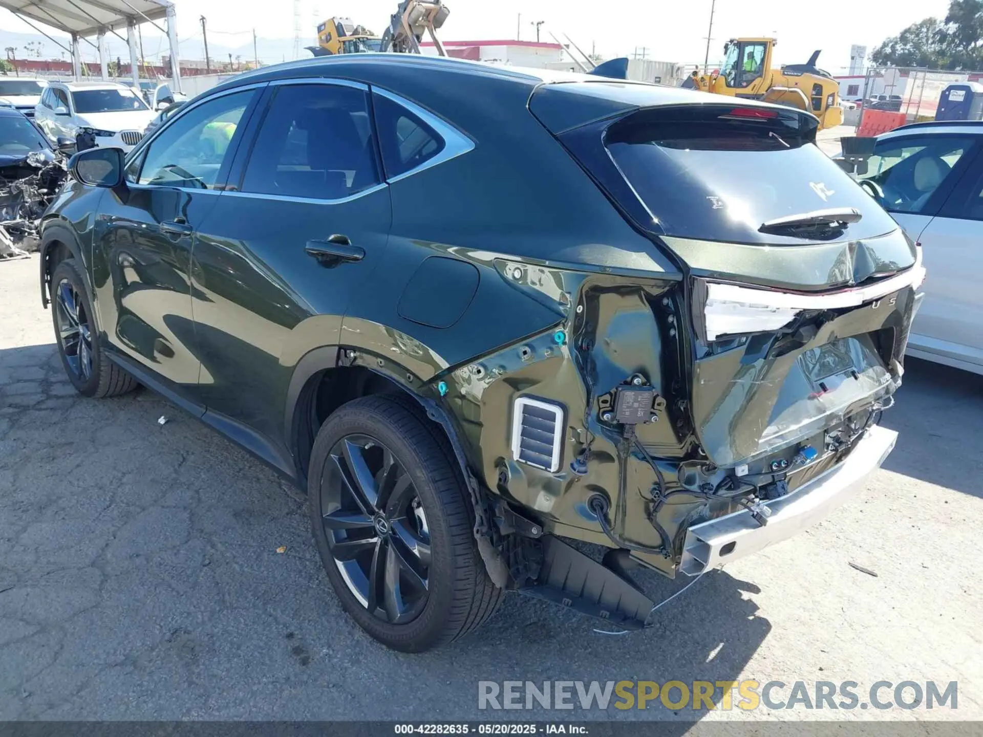 3 Photograph of a damaged car JTJHKCFZ0P2017929 LEXUS NX 450H+ 2023