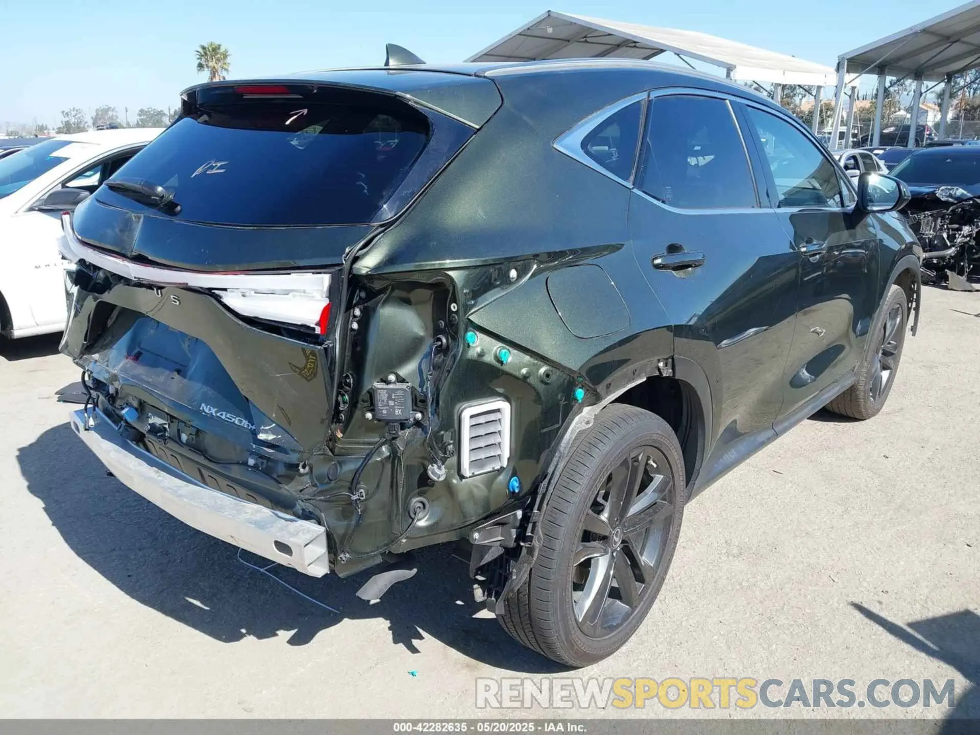 4 Photograph of a damaged car JTJHKCFZ0P2017929 LEXUS NX 450H+ 2023