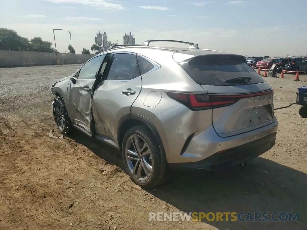 2 Photograph of a damaged car JTJHKCFZ1P2019074 LEXUS NX 450H 2023