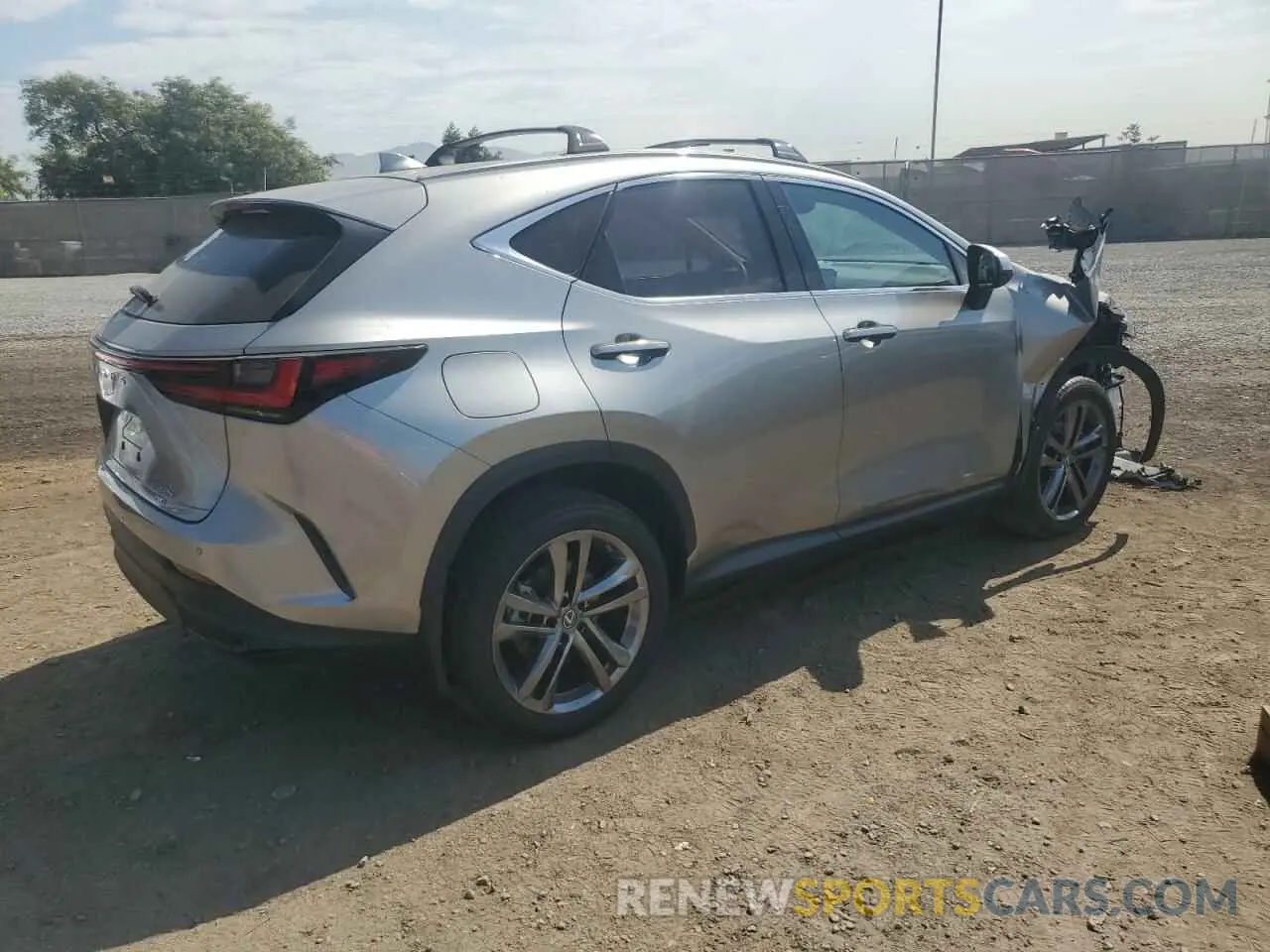 3 Photograph of a damaged car JTJHKCFZ1P2019074 LEXUS NX 450H 2023