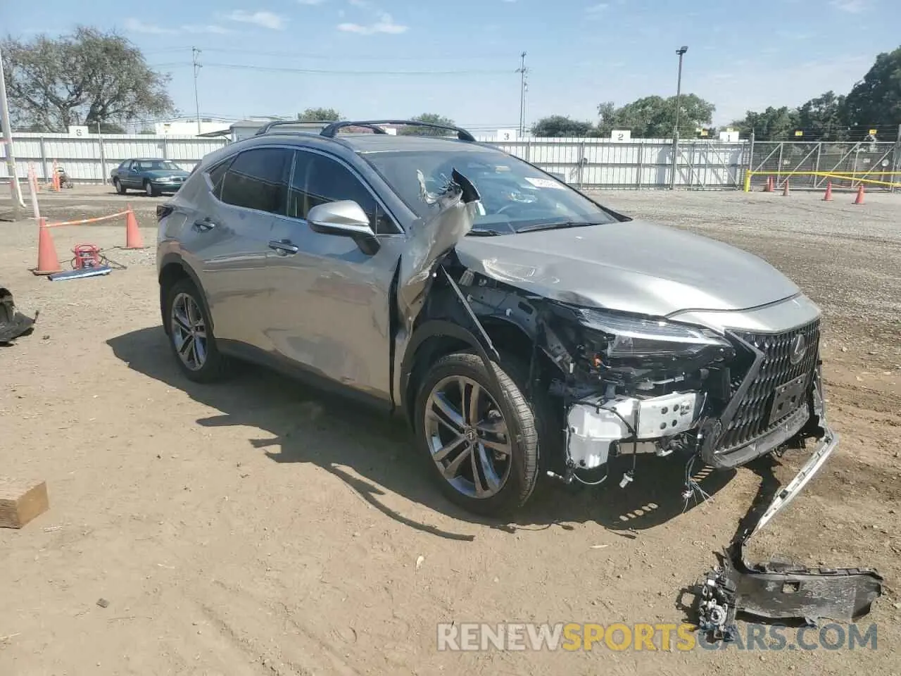 4 Photograph of a damaged car JTJHKCFZ1P2019074 LEXUS NX 450H 2023