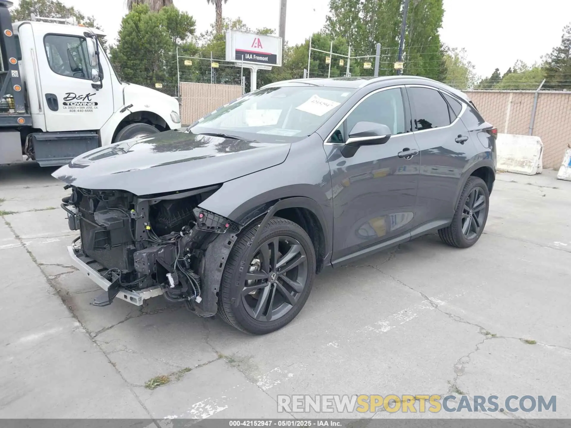 2 Photograph of a damaged car JTJHKCFZXP2017789 LEXUS NX 450H+ 2023