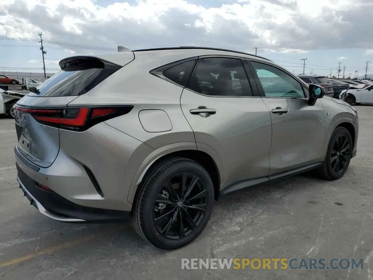 3 Photograph of a damaged car JTJKKCFZ7P2019747 LEXUS NX 450H 2023