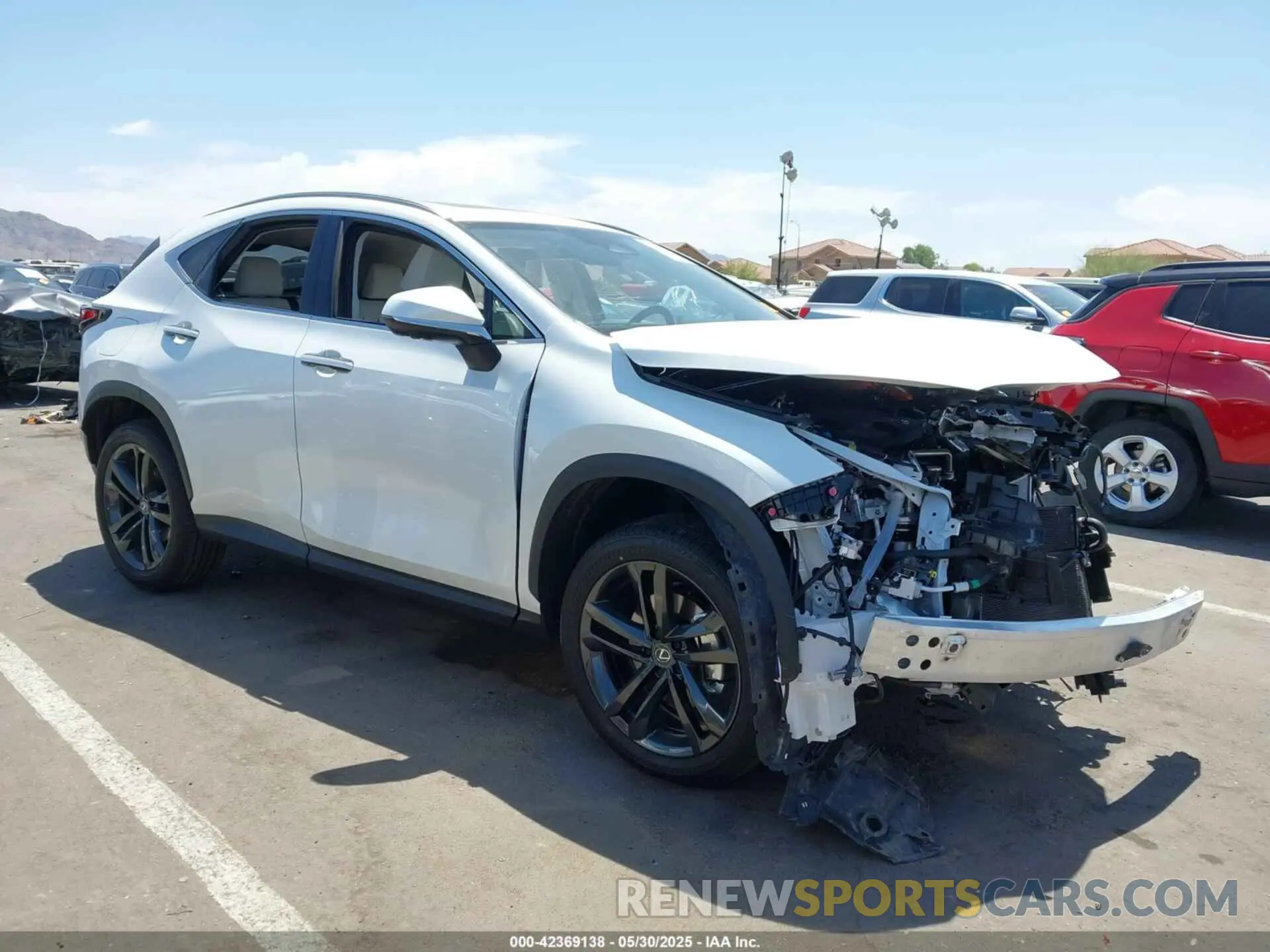 1 Photograph of a damaged car JTJHKCFZ0S2057811 LEXUS NX 450H+ 2025