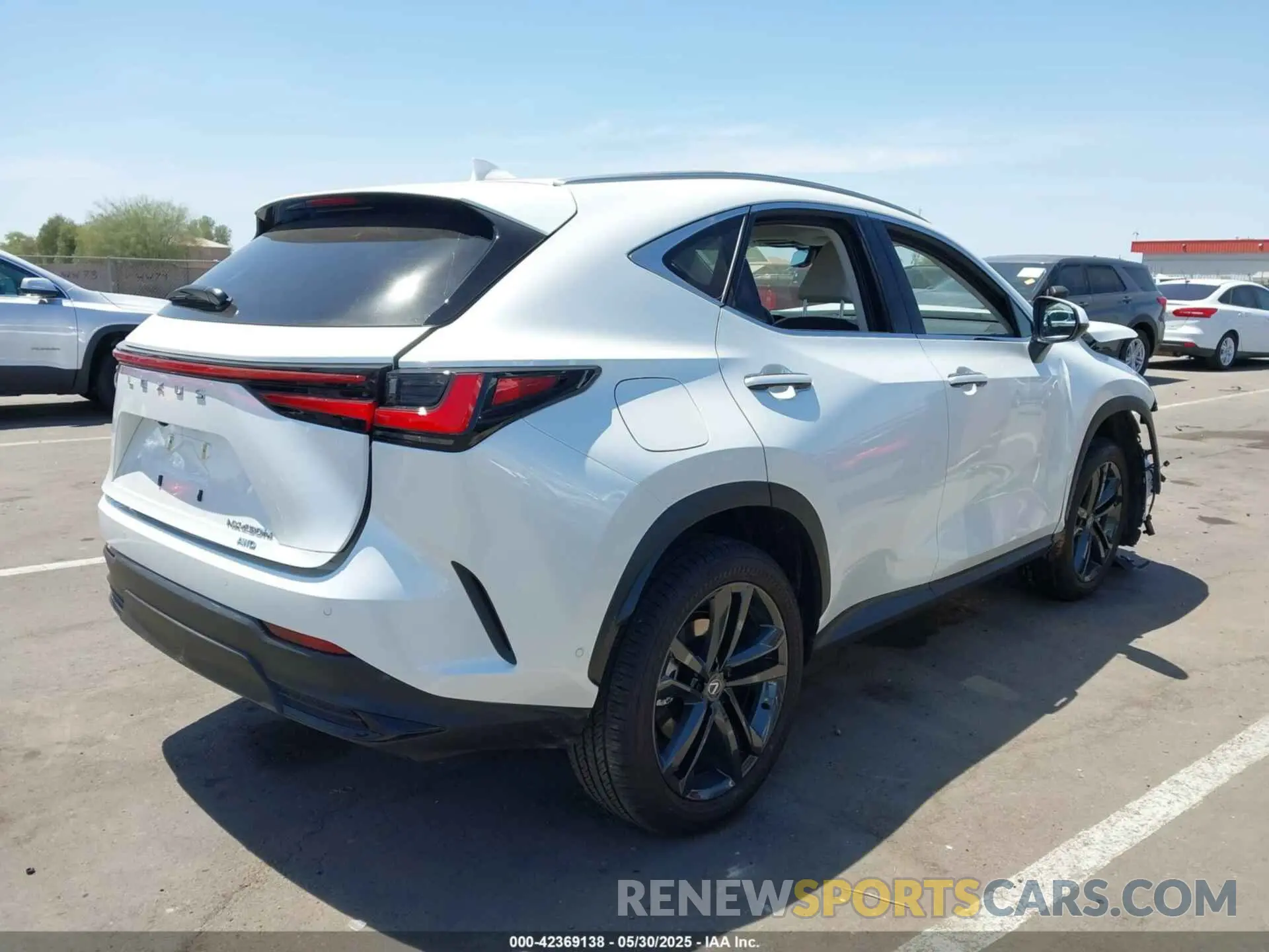 4 Photograph of a damaged car JTJHKCFZ0S2057811 LEXUS NX 450H+ 2025