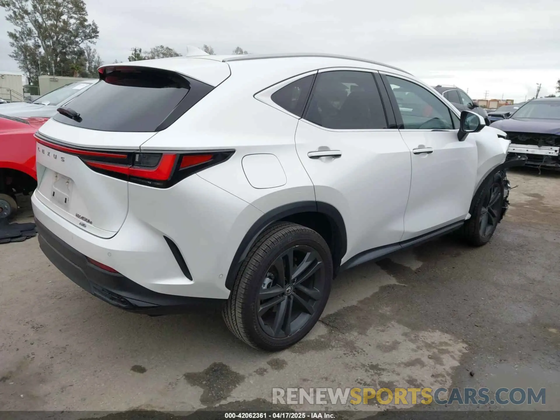 4 Photograph of a damaged car JTJHKCFZ1S2043125 LEXUS NX 450H+ 2025