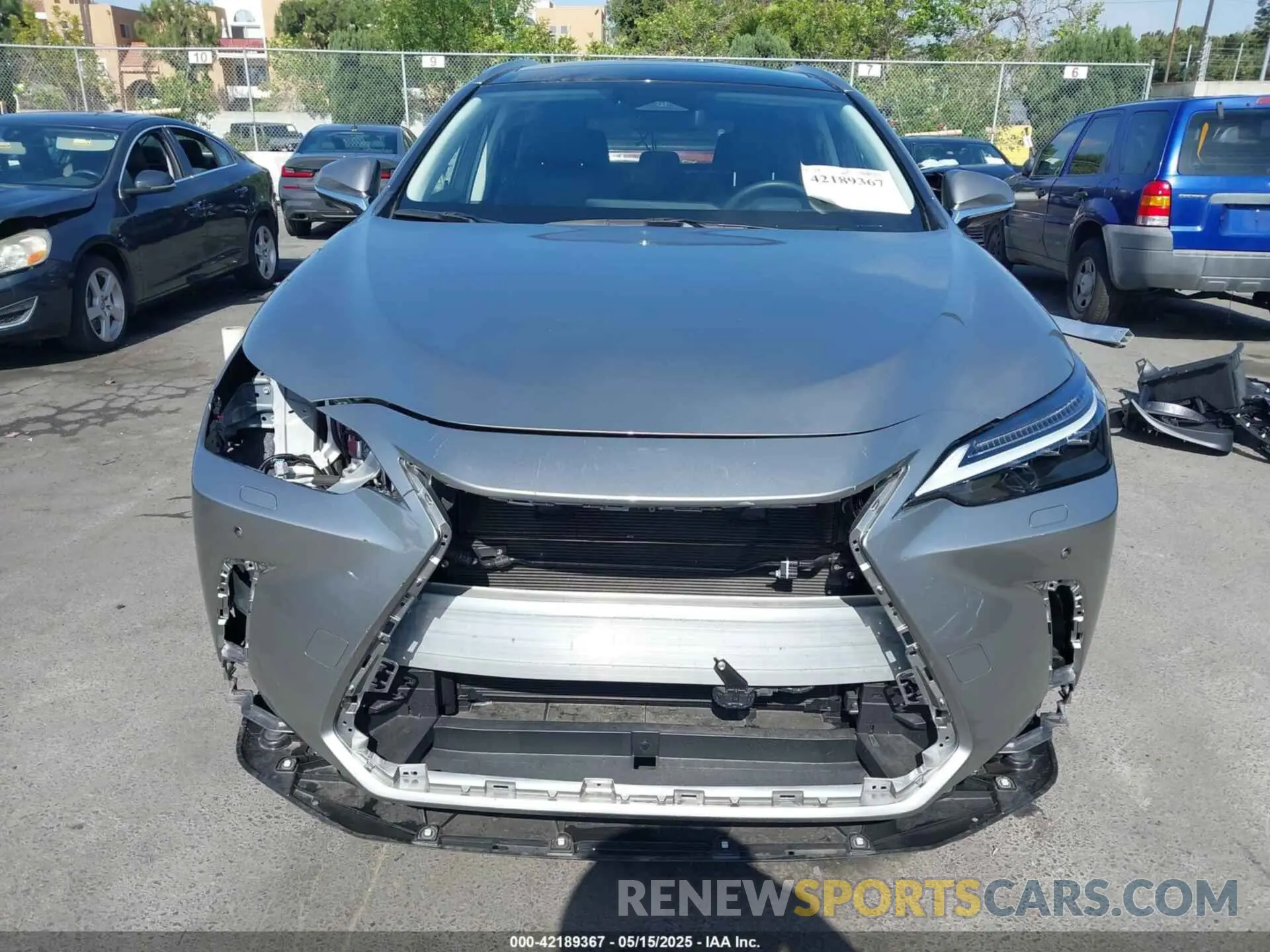 13 Photograph of a damaged car JTJHKCFZ2S2044140 LEXUS NX 450H+ 2025