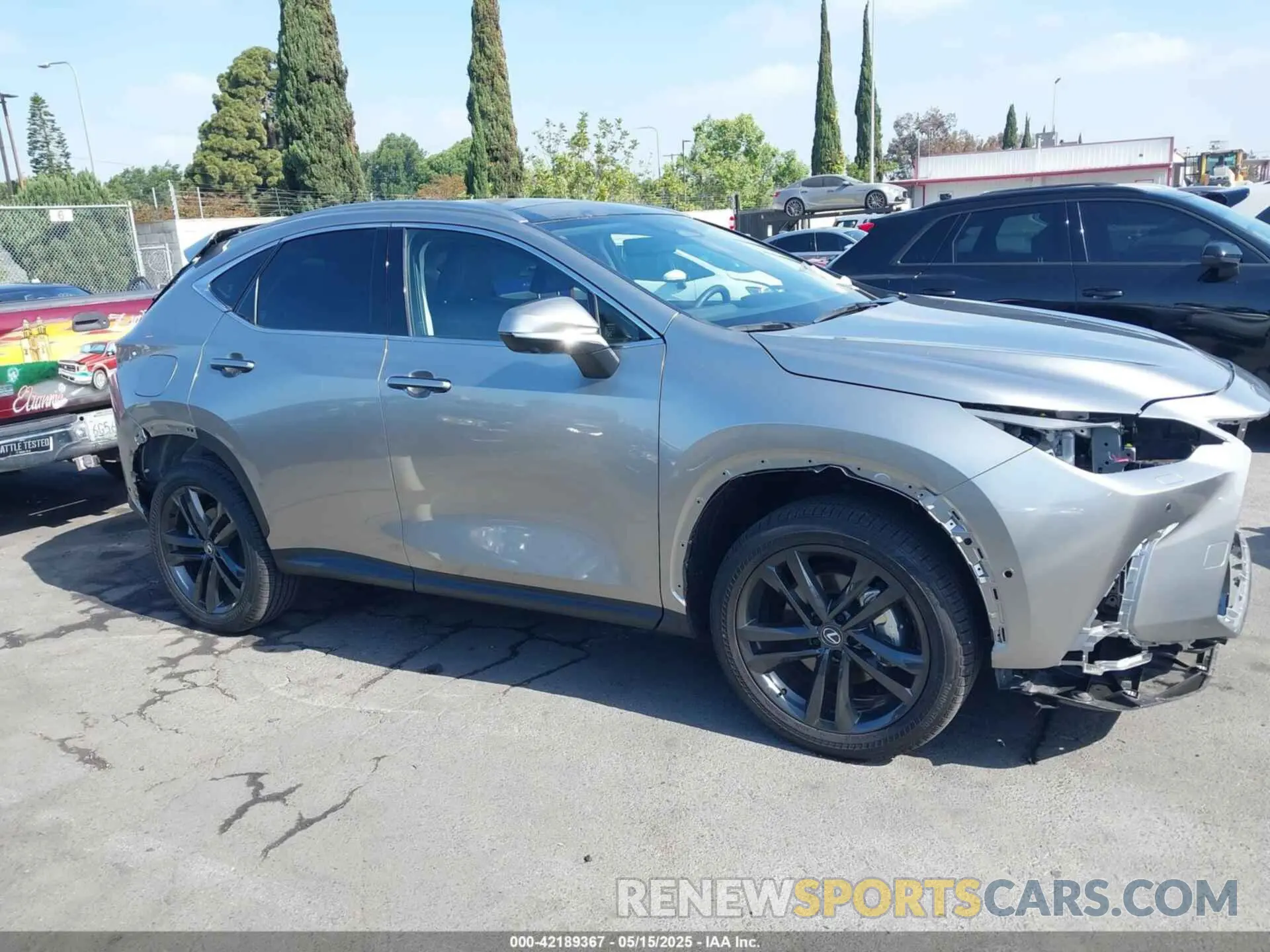 14 Photograph of a damaged car JTJHKCFZ2S2044140 LEXUS NX 450H+ 2025