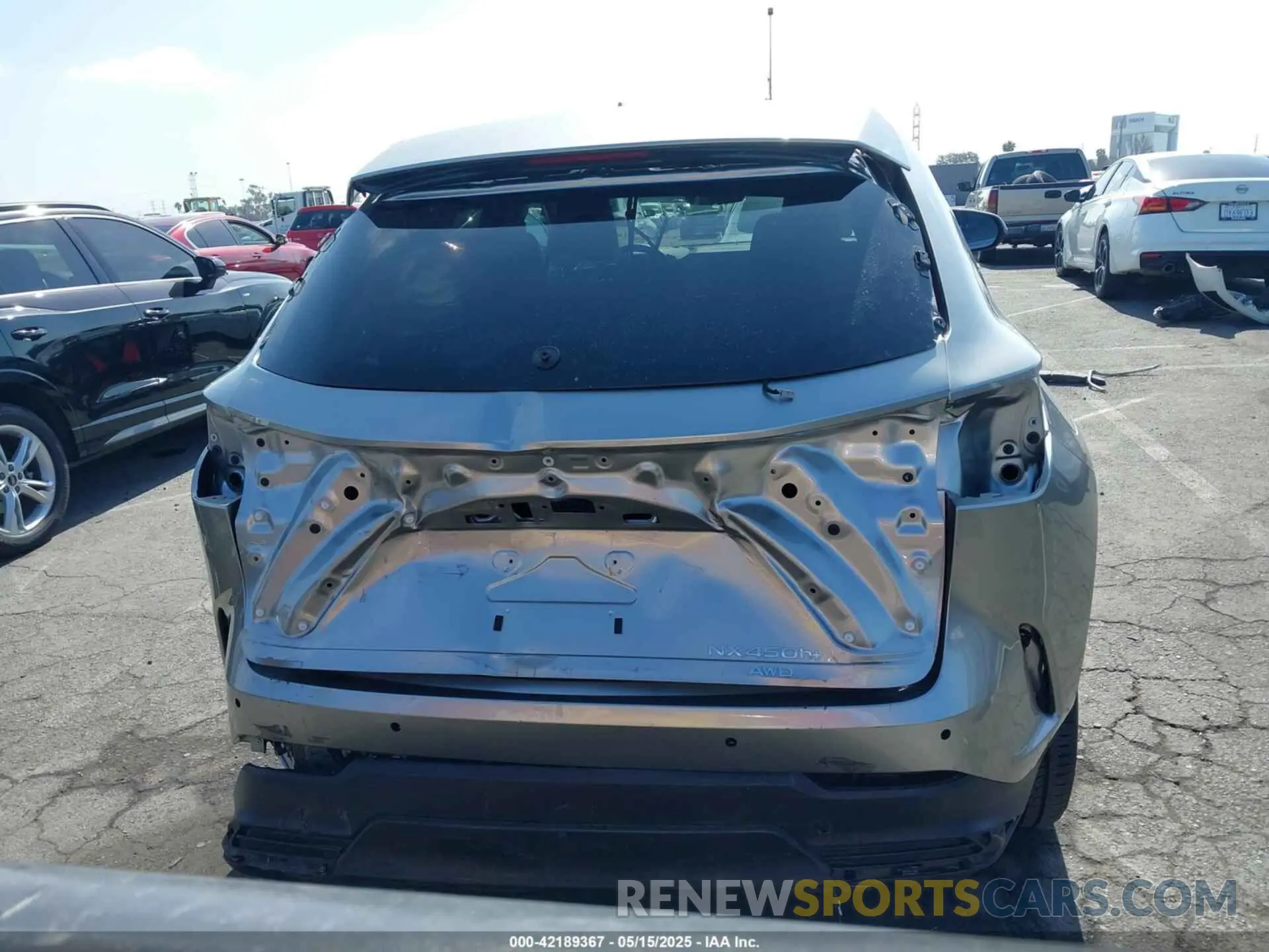 17 Photograph of a damaged car JTJHKCFZ2S2044140 LEXUS NX 450H+ 2025