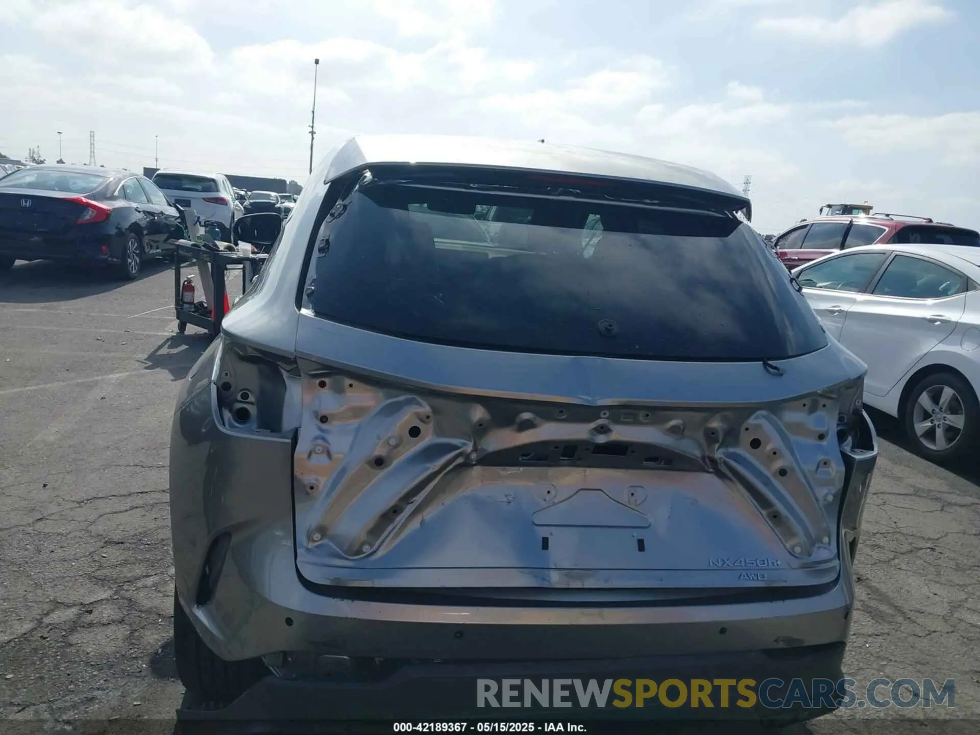 18 Photograph of a damaged car JTJHKCFZ2S2044140 LEXUS NX 450H+ 2025