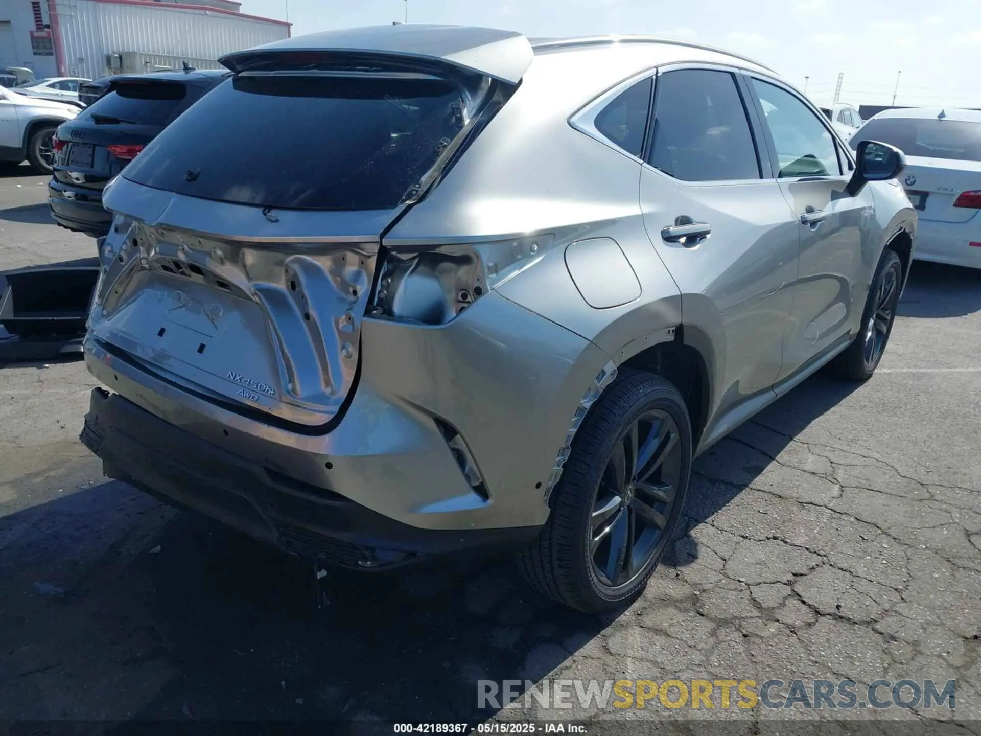 4 Photograph of a damaged car JTJHKCFZ2S2044140 LEXUS NX 450H+ 2025