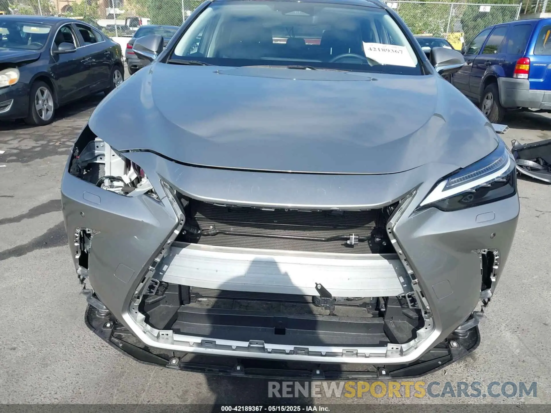 6 Photograph of a damaged car JTJHKCFZ2S2044140 LEXUS NX 450H+ 2025