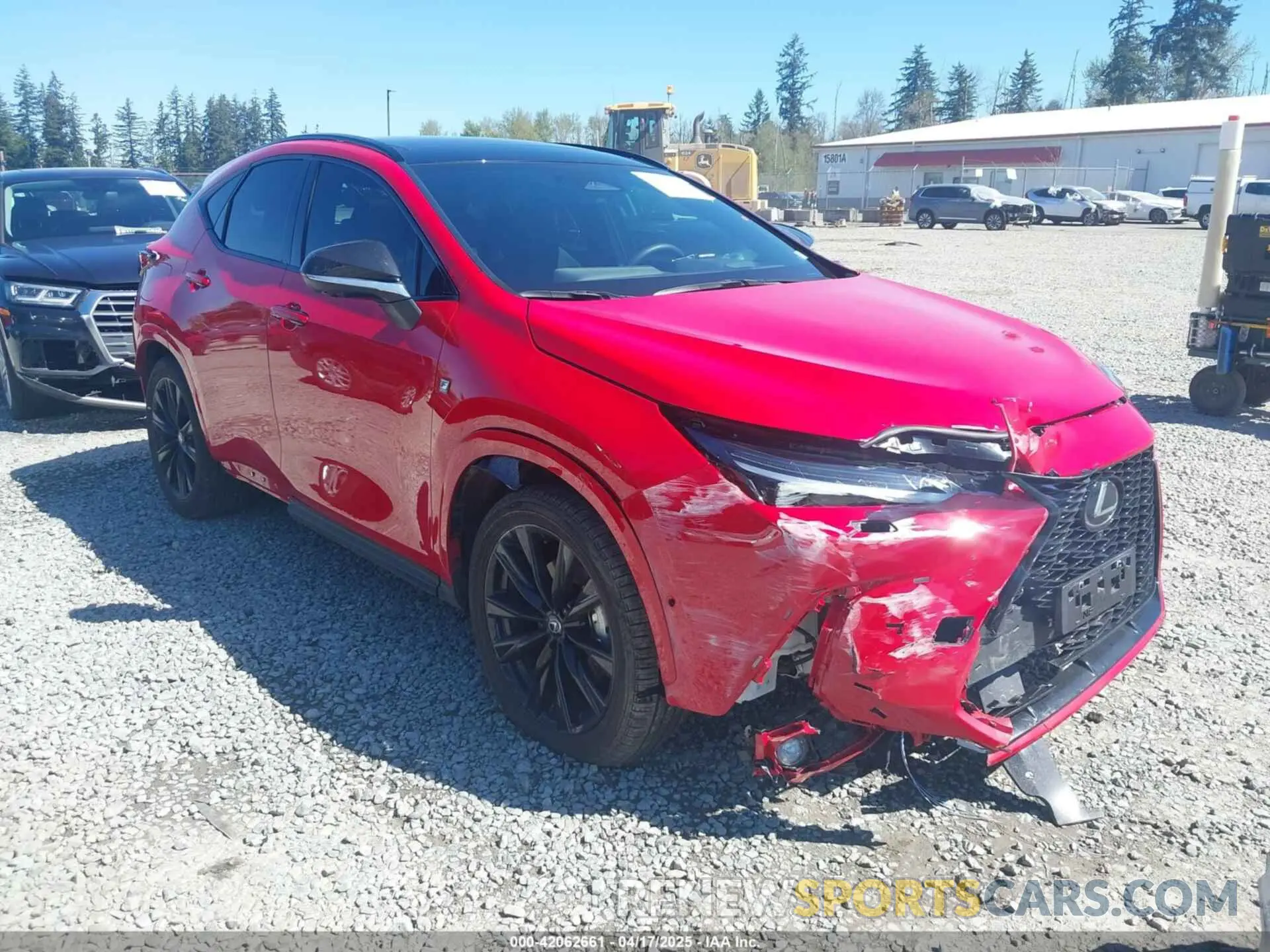 1 Photograph of a damaged car JTJKKCFZ9S2043833 LEXUS NX 450H+ 2025