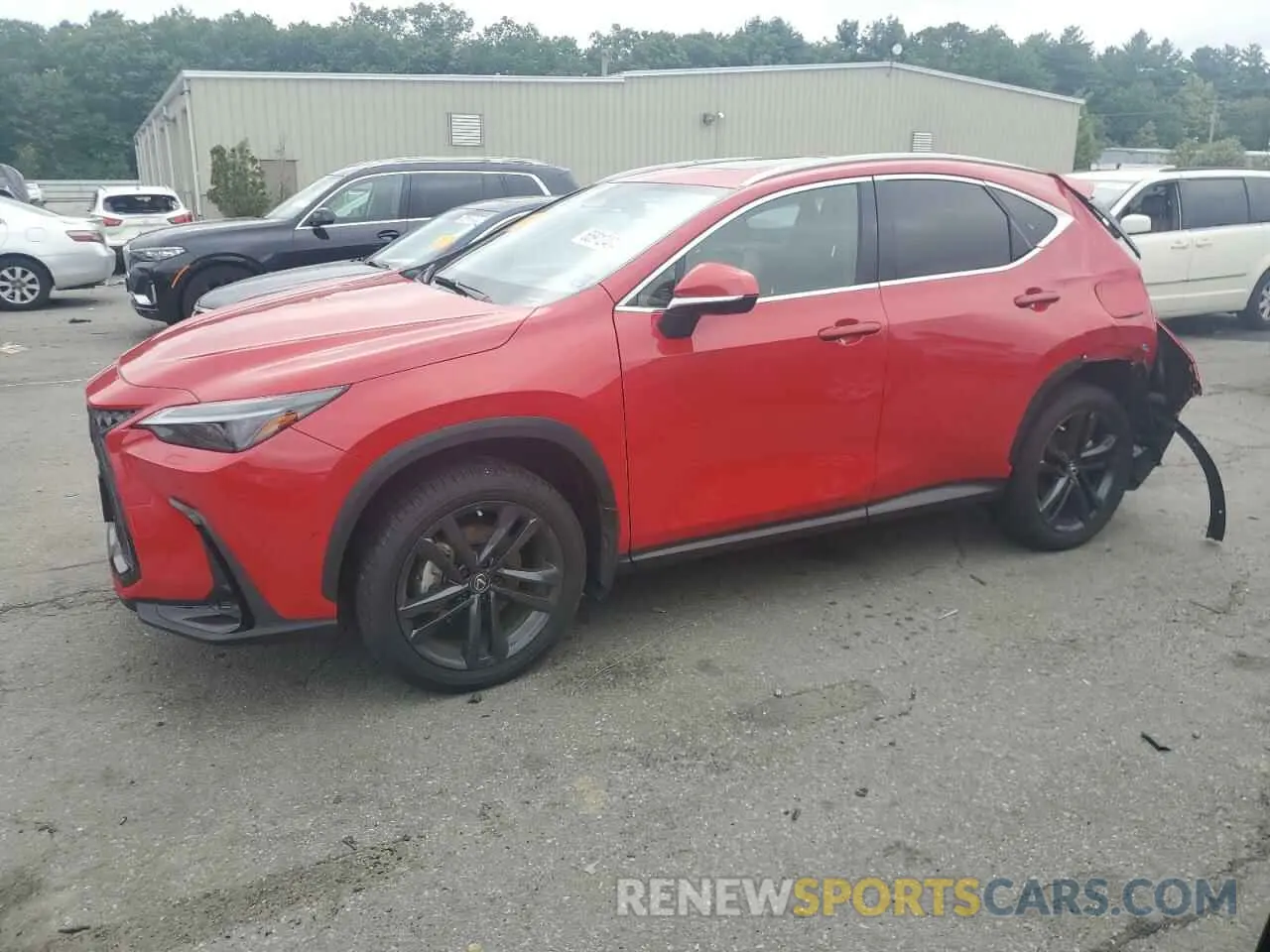1 Photograph of a damaged car JTJHKCFZ5R2029481 LEXUS NX 450H LU 2024