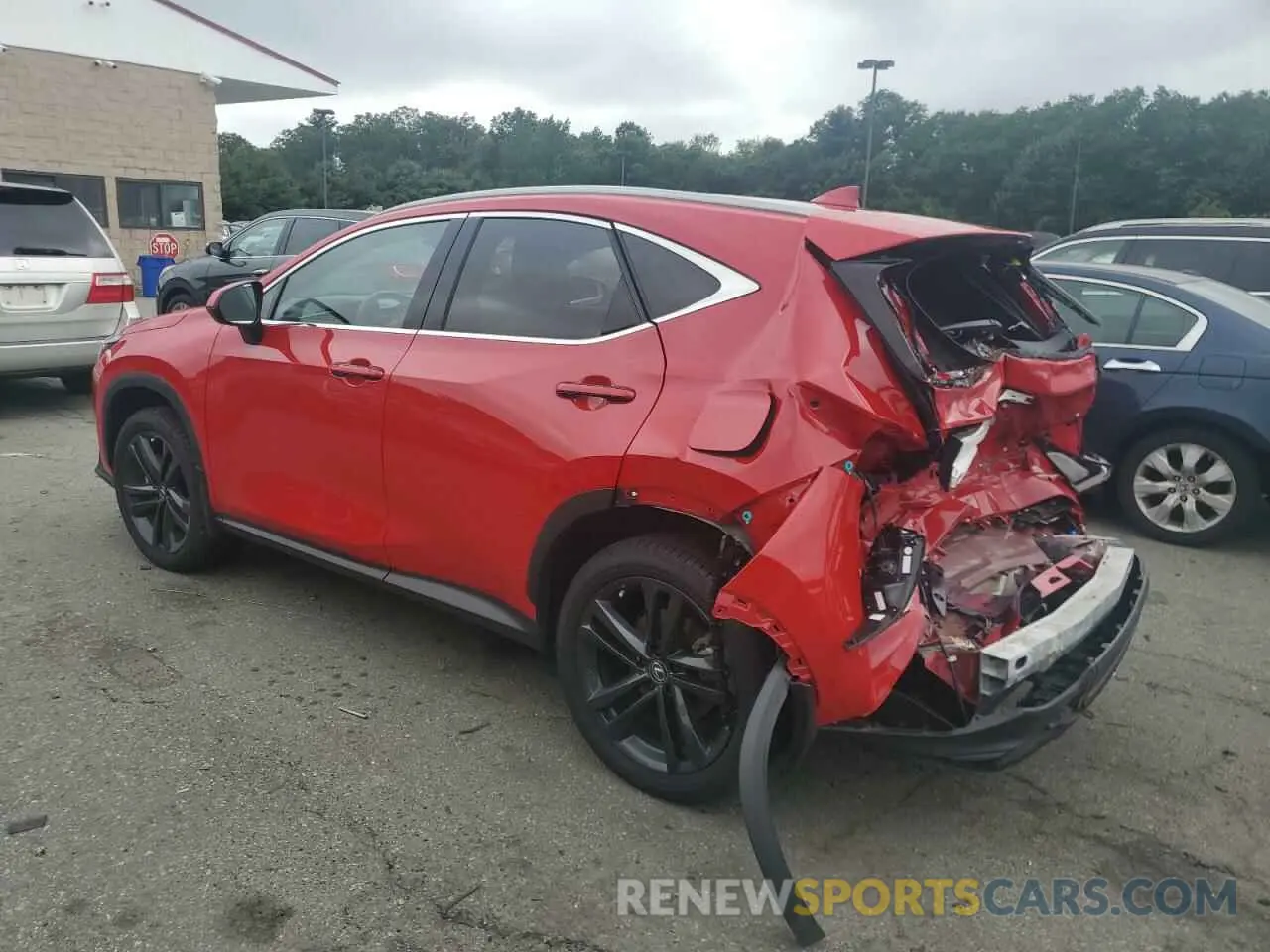 2 Photograph of a damaged car JTJHKCFZ5R2029481 LEXUS NX 450H LU 2024