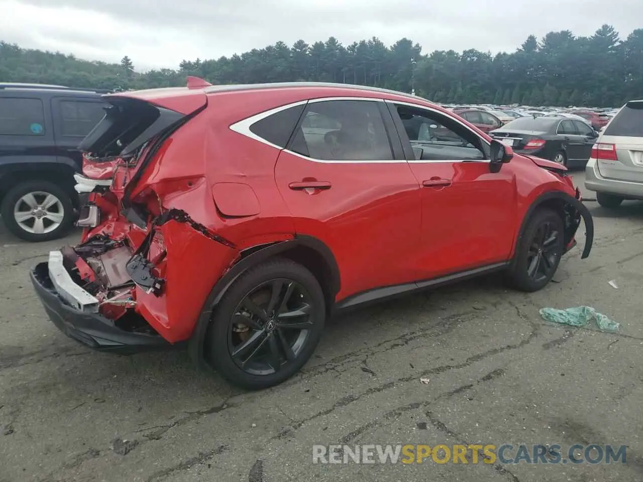 3 Photograph of a damaged car JTJHKCFZ5R2029481 LEXUS NX 450H LU 2024
