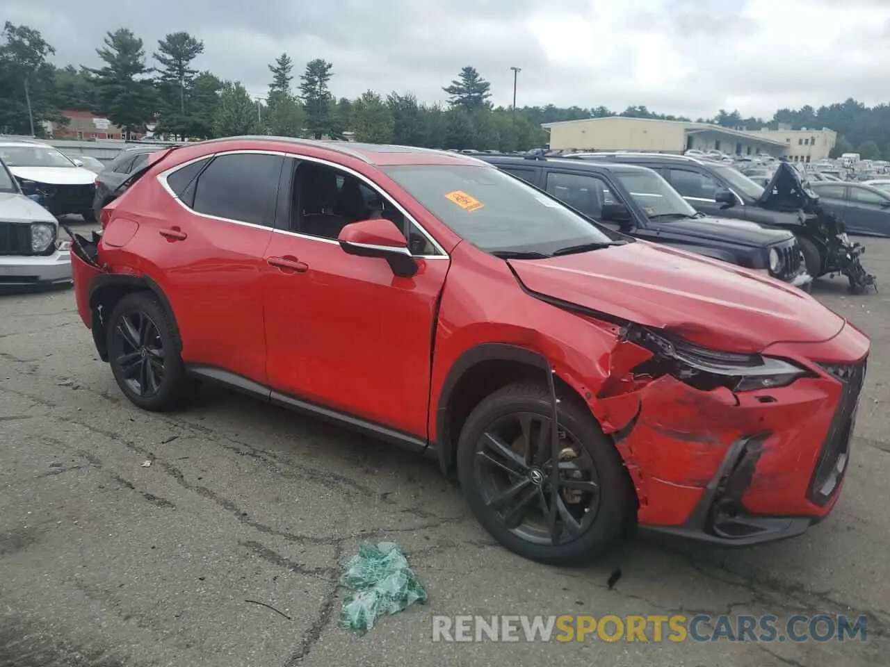 4 Photograph of a damaged car JTJHKCFZ5R2029481 LEXUS NX 450H LU 2024