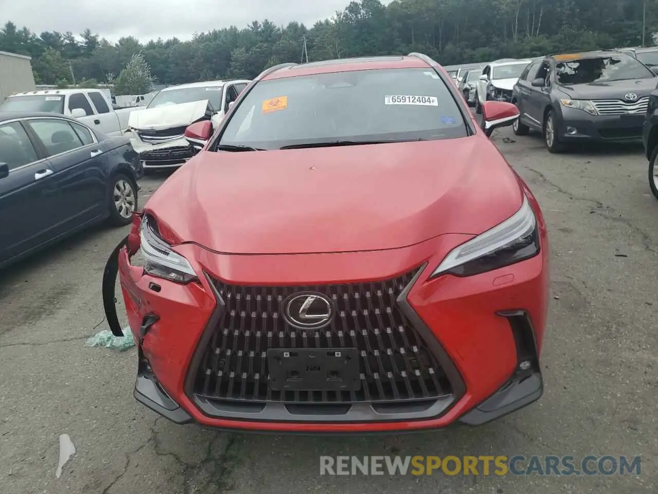 5 Photograph of a damaged car JTJHKCFZ5R2029481 LEXUS NX 450H LU 2024