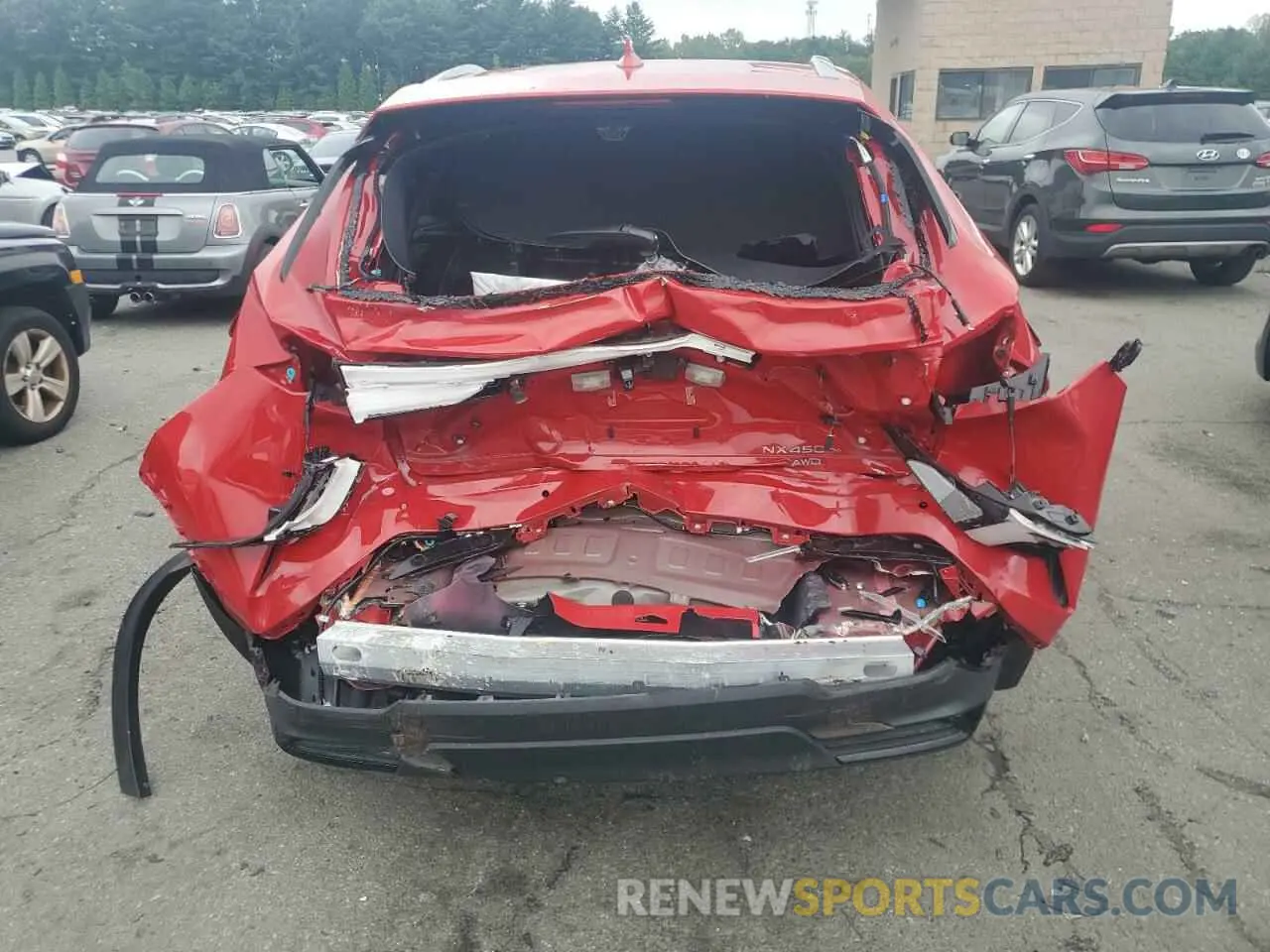 6 Photograph of a damaged car JTJHKCFZ5R2029481 LEXUS NX 450H LU 2024