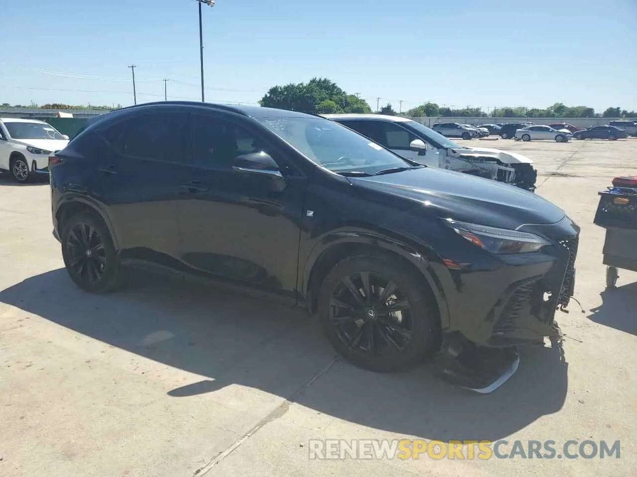 4 Photograph of a damaged car JTJKKCFZ1R2034733 LEXUS NX 450H LU 2024