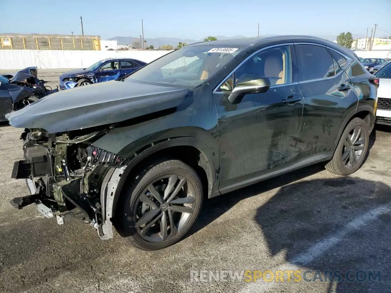 1 Photograph of a damaged car JTJHKCFZ8S2056874 LEXUS NX 450H LU 2025
