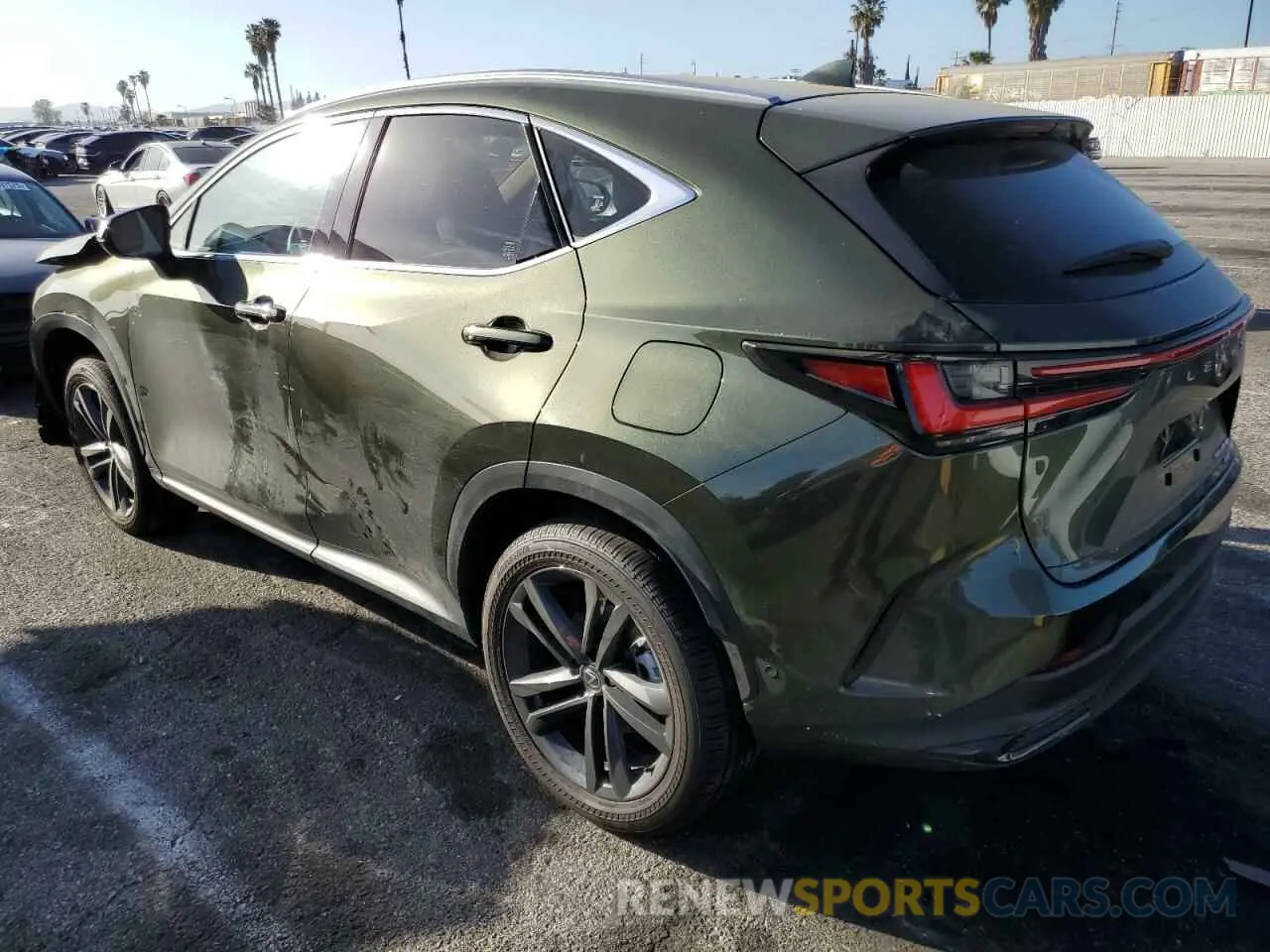 2 Photograph of a damaged car JTJHKCFZ8S2056874 LEXUS NX 450H LU 2025