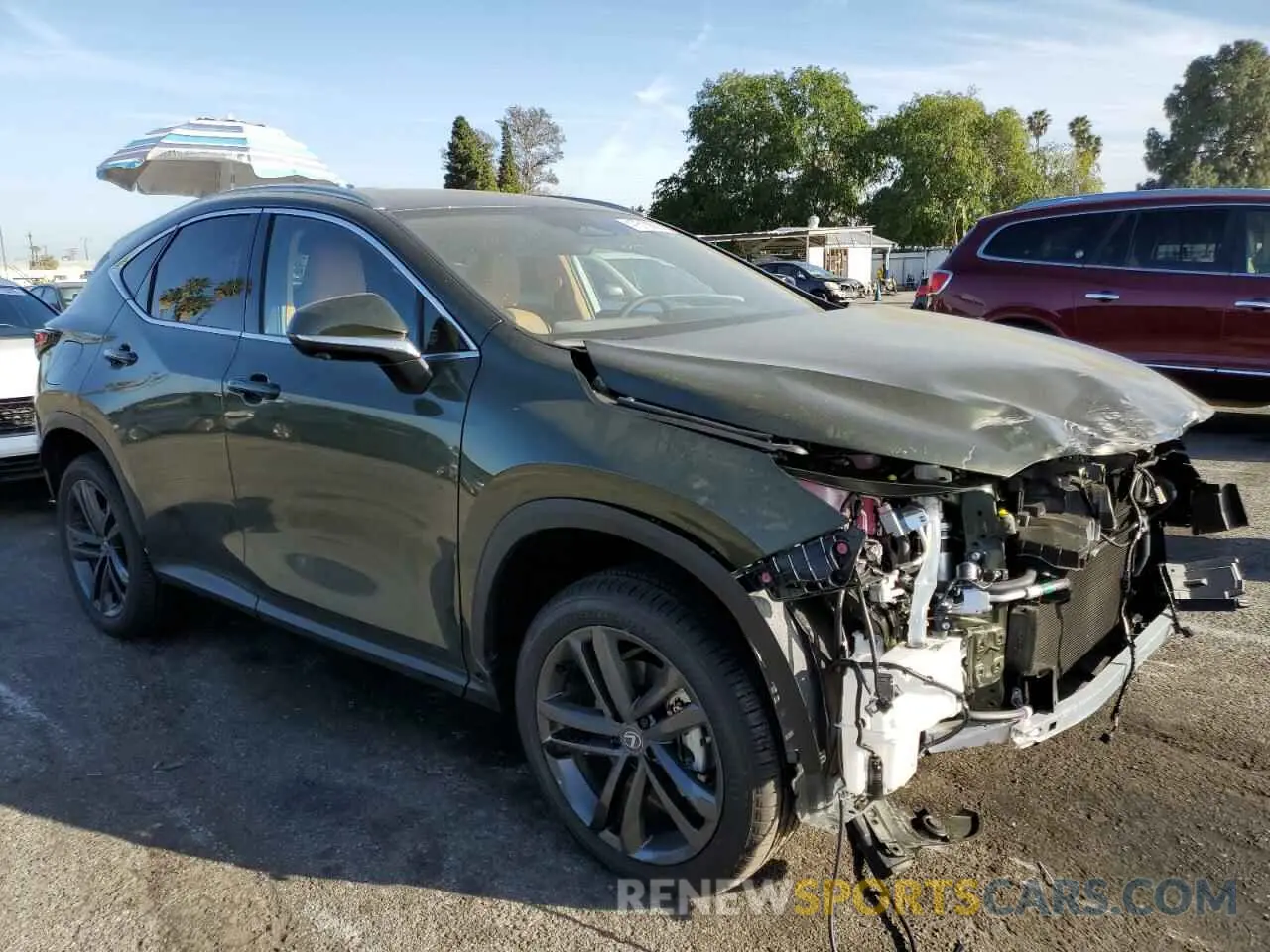 4 Photograph of a damaged car JTJHKCFZ8S2056874 LEXUS NX 450H LU 2025