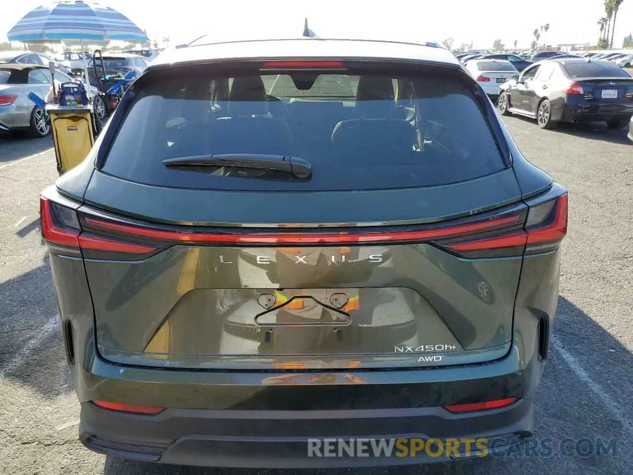 6 Photograph of a damaged car JTJHKCFZ8S2056874 LEXUS NX 450H LU 2025