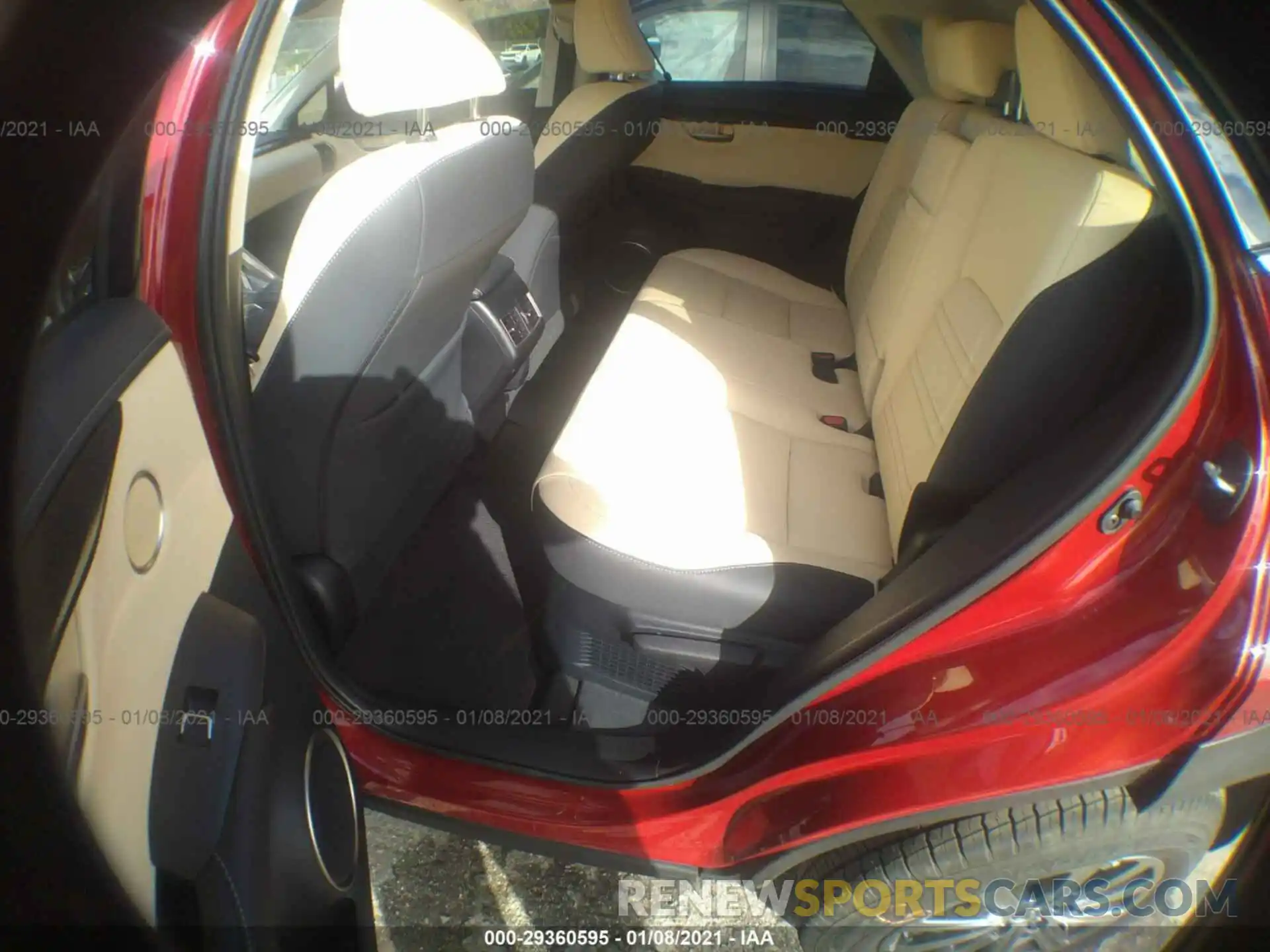 8 Photograph of a damaged car JTJDARBZXM5020728 LEXUS NX300H 2021