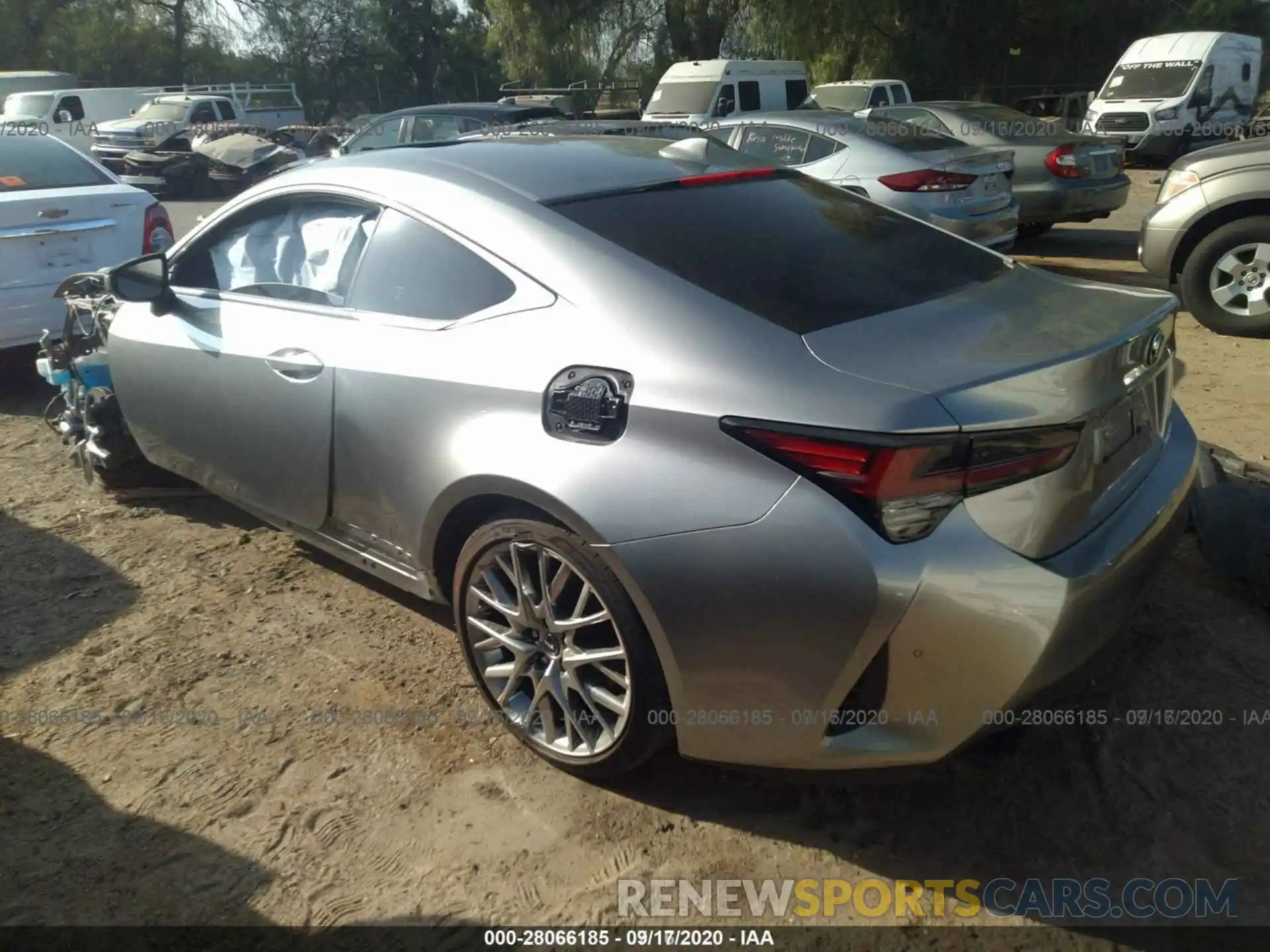 15 Photograph of a damaged car JTHHA5BC0K5010293 LEXUS RC 2019