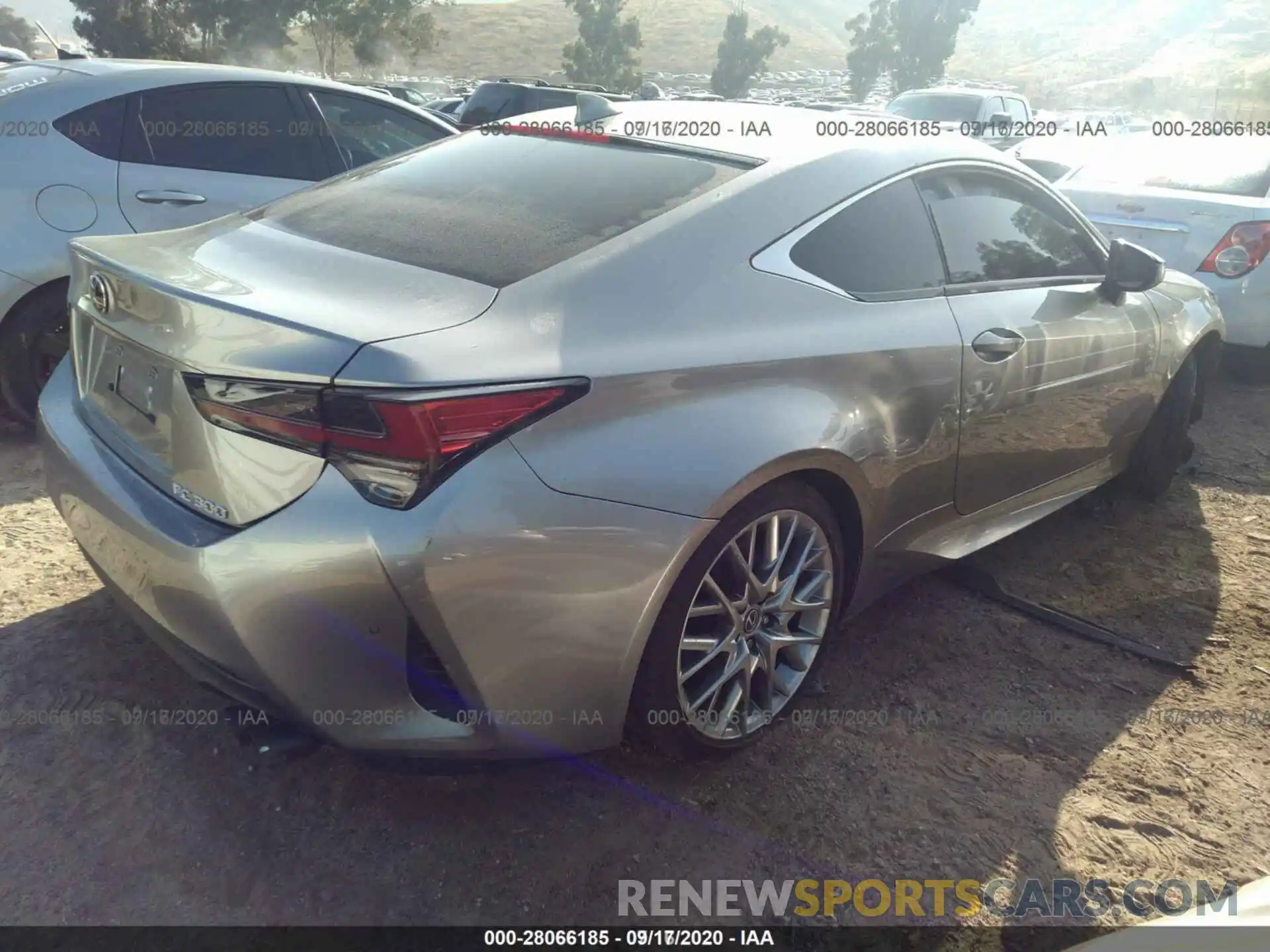 16 Photograph of a damaged car JTHHA5BC0K5010293 LEXUS RC 2019