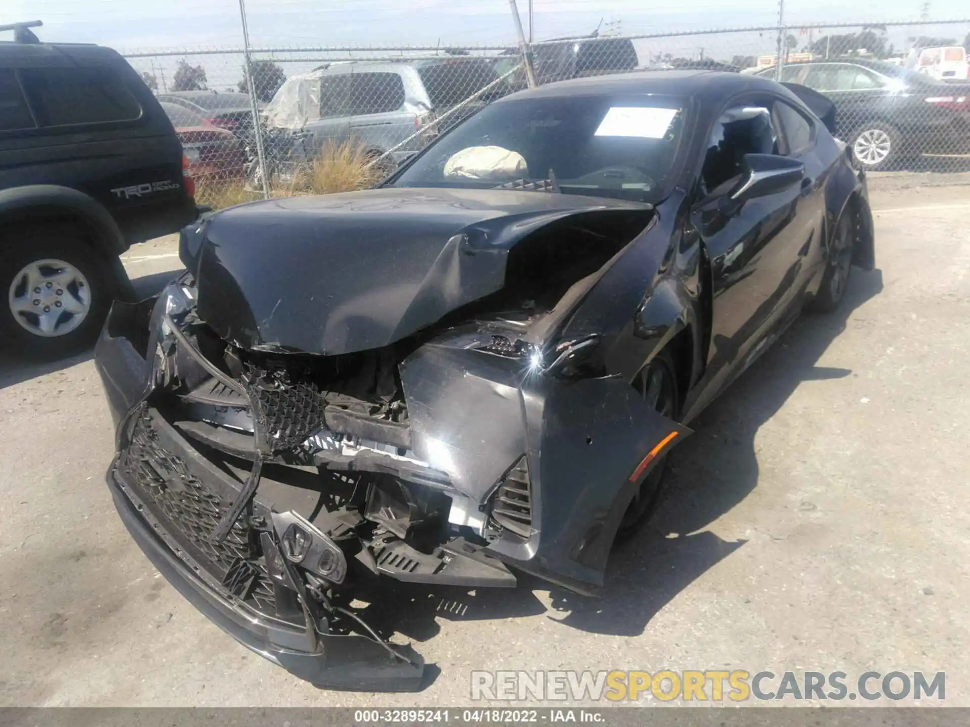 2 Photograph of a damaged car JTHHA5BC6K5009553 LEXUS RC 2019