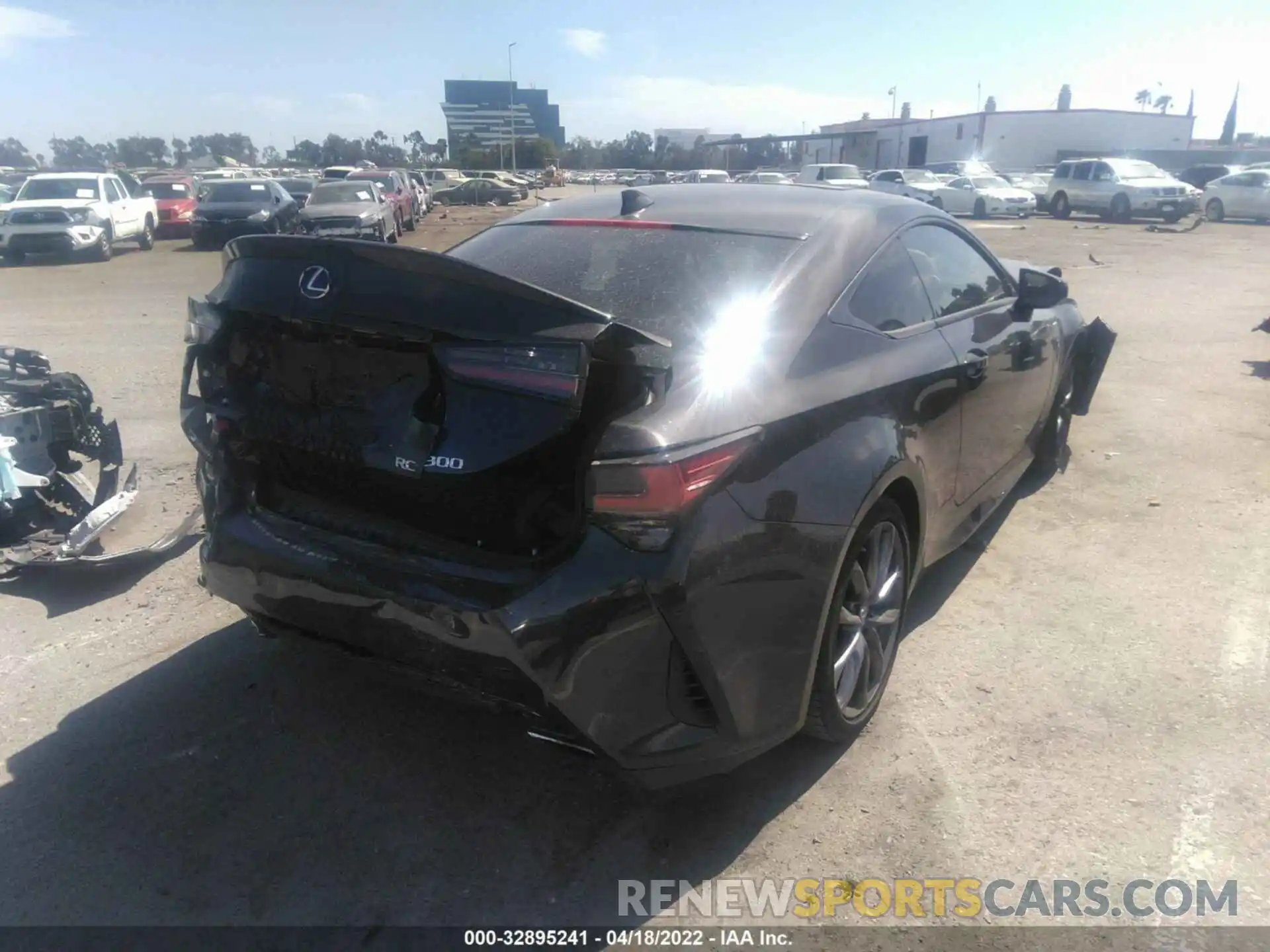 4 Photograph of a damaged car JTHHA5BC6K5009553 LEXUS RC 2019