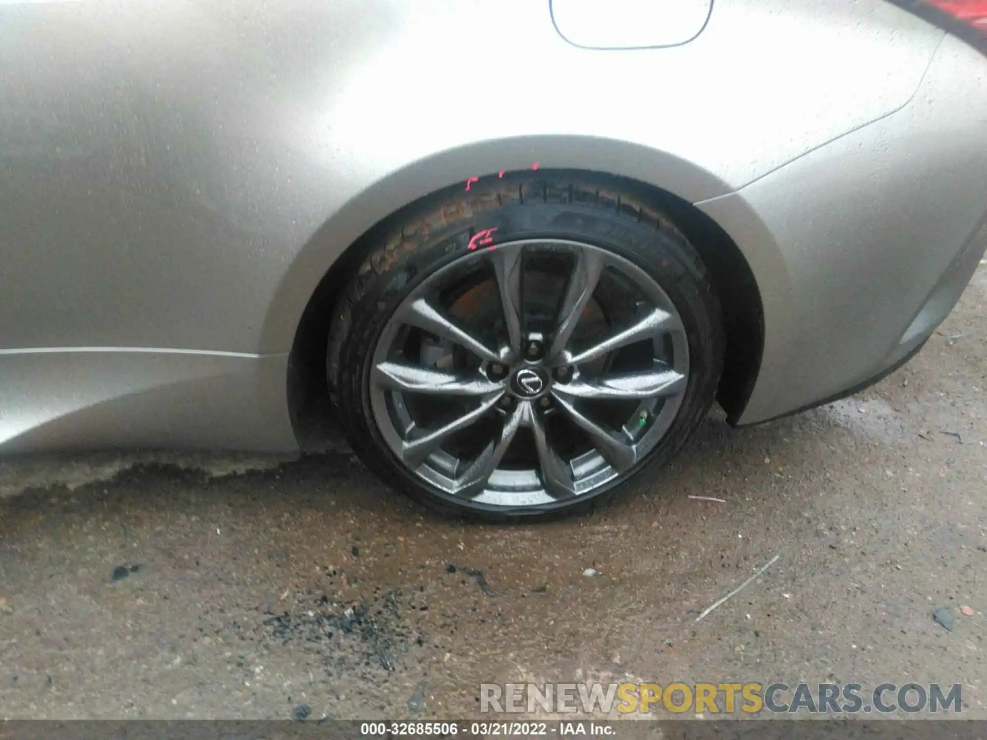 13 Photograph of a damaged car JTHHA5BC8K5010221 LEXUS RC 2019