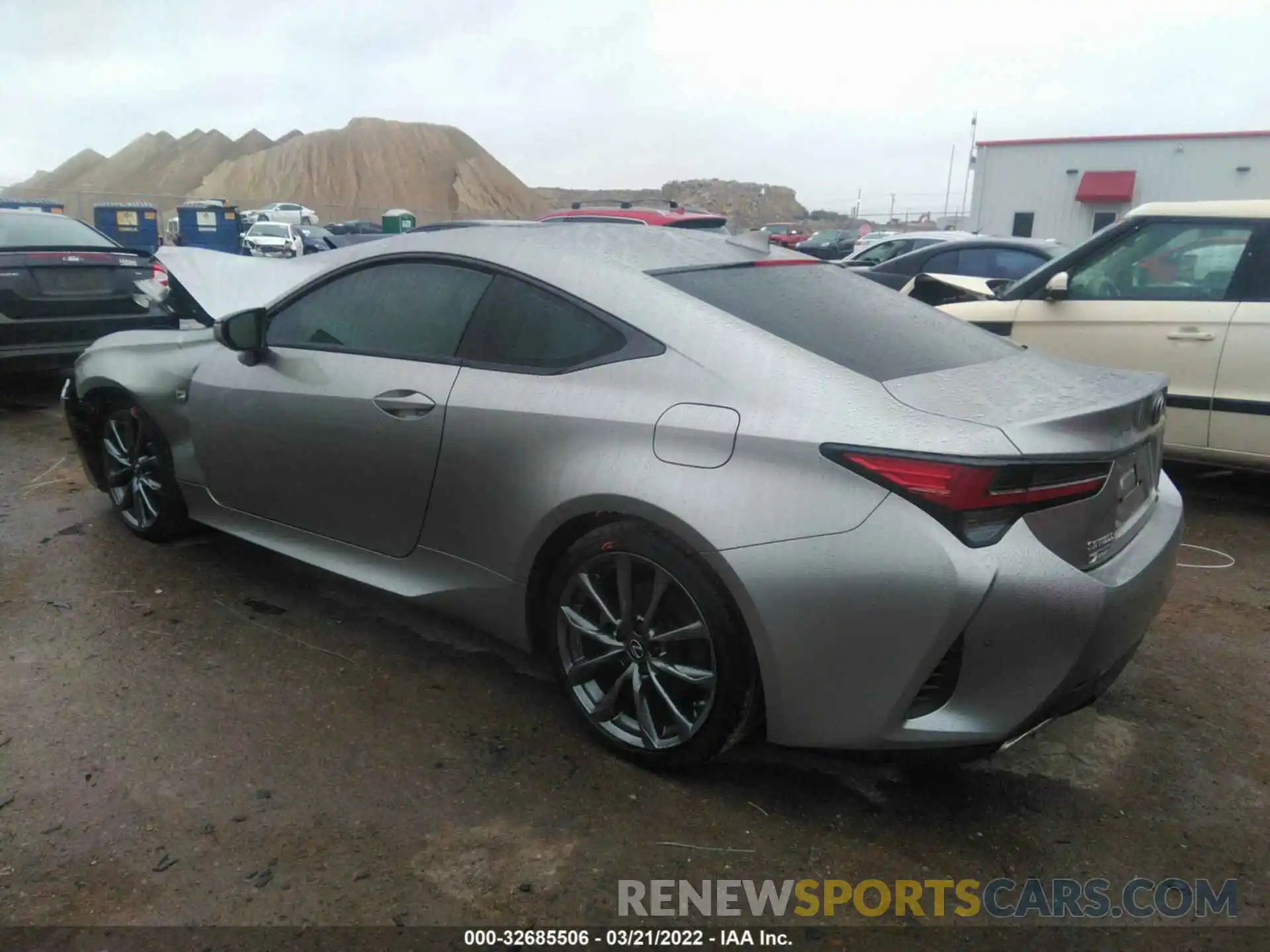 3 Photograph of a damaged car JTHHA5BC8K5010221 LEXUS RC 2019