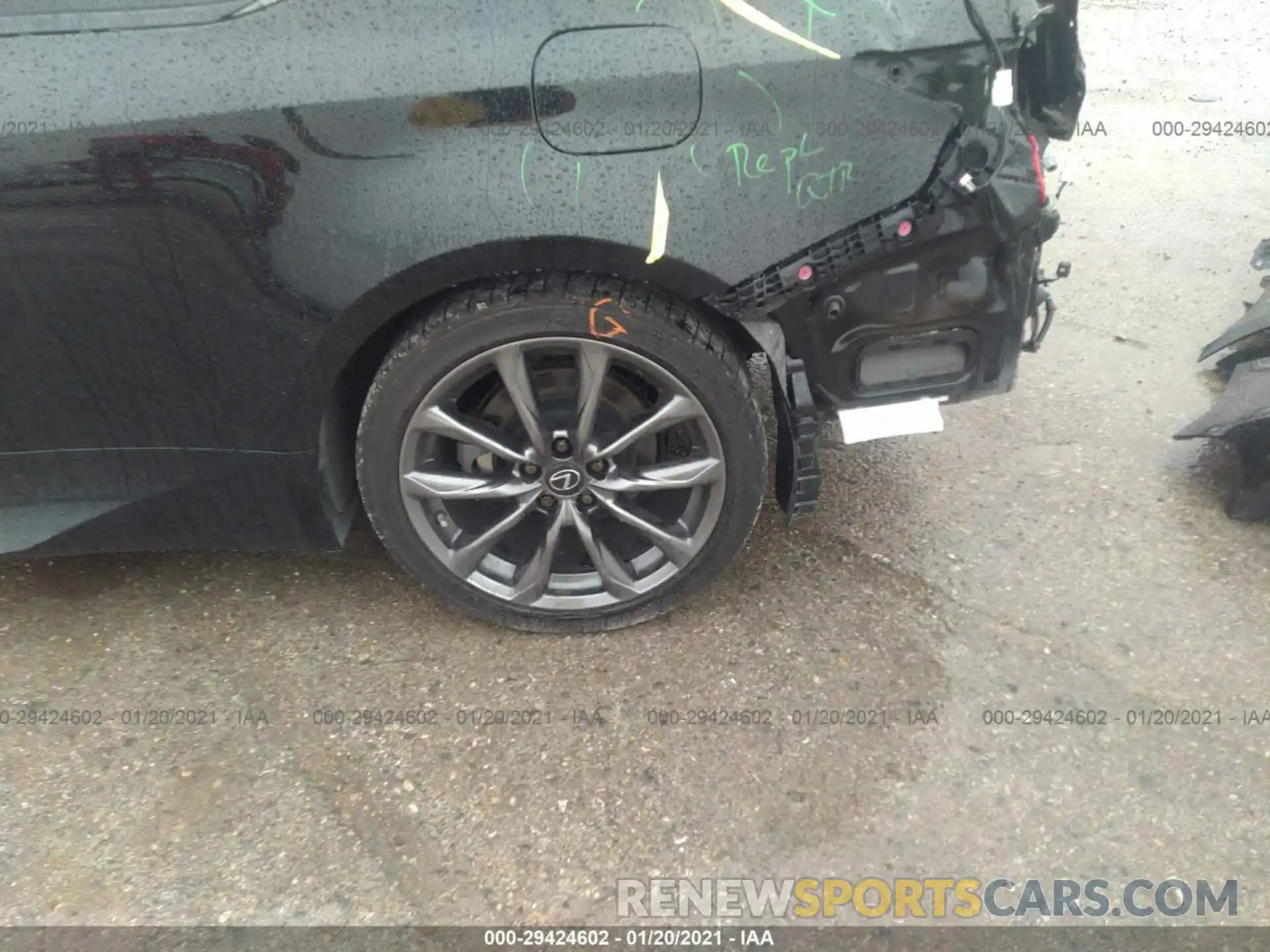 13 Photograph of a damaged car JTHHA5BC9K5008963 LEXUS RC 2019