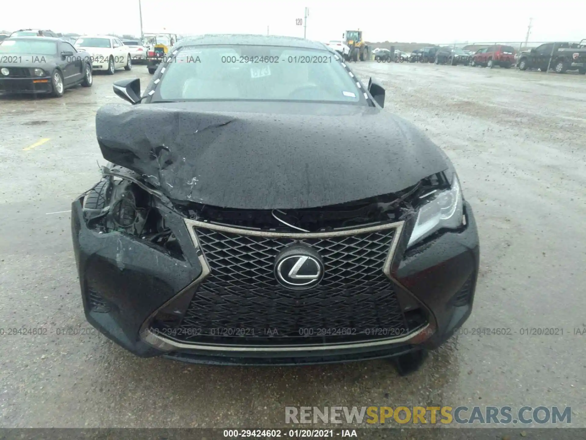 6 Photograph of a damaged car JTHHA5BC9K5008963 LEXUS RC 2019