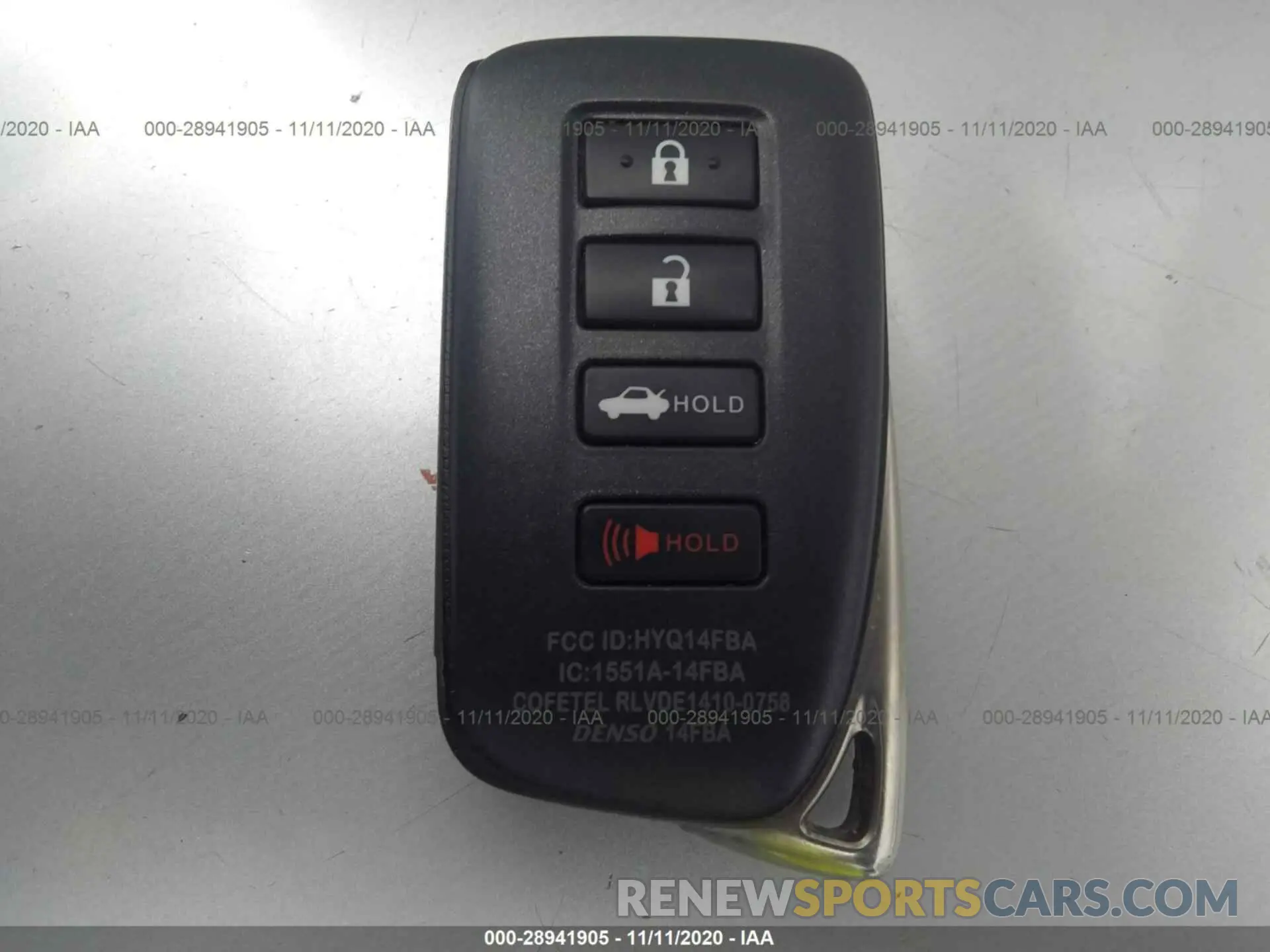 11 Photograph of a damaged car JTHHA5BC9K5009269 LEXUS RC 2019