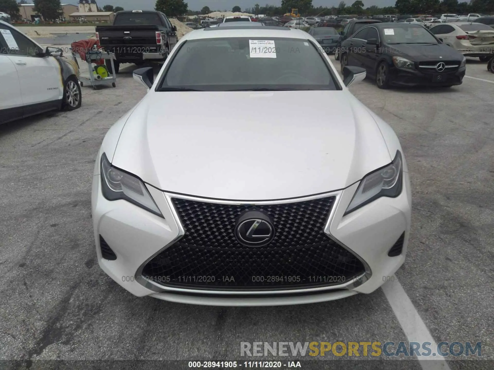 6 Photograph of a damaged car JTHHA5BC9K5009269 LEXUS RC 2019