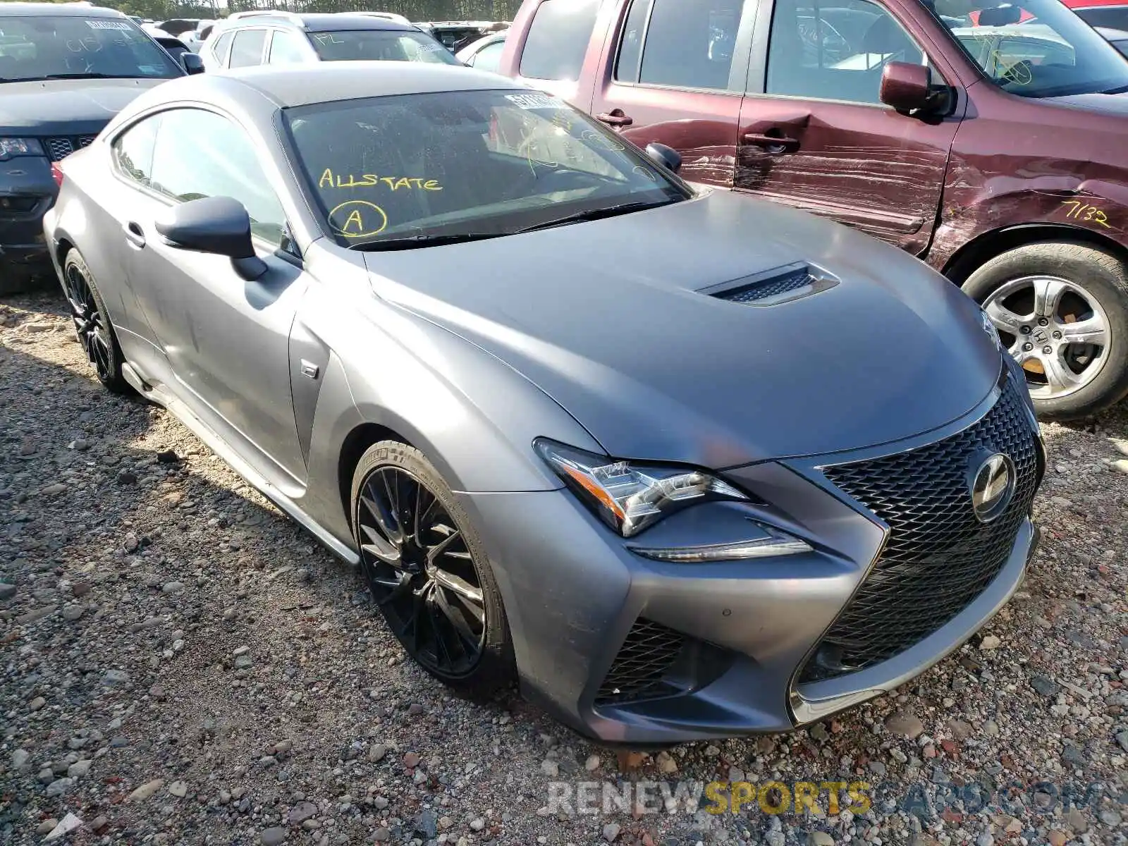 1 Photograph of a damaged car JTHHP5BC3K5007001 LEXUS RC 2019