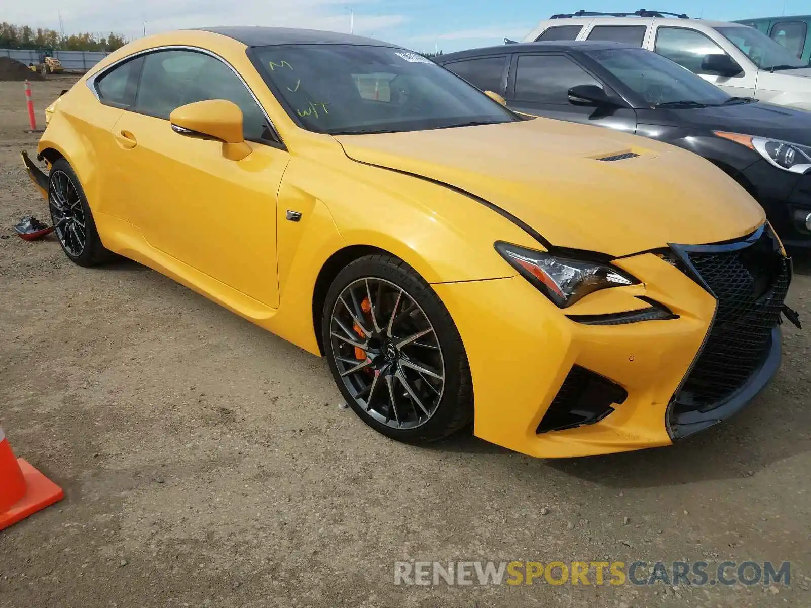 1 Photograph of a damaged car JTHHP5BC5K5007064 LEXUS RC 2019