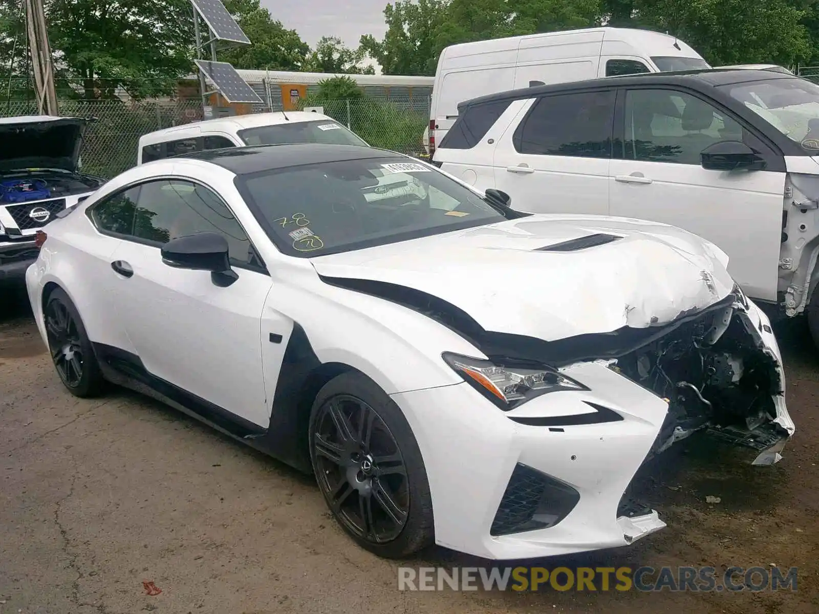 1 Photograph of a damaged car JTHHP5BC6K5007140 LEXUS RC 2019