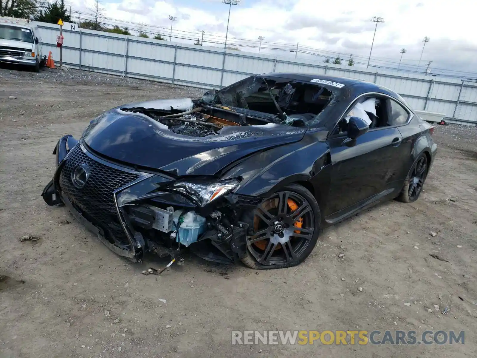 2 Photograph of a damaged car JTHHP5BC9K5007231 LEXUS RC 2019